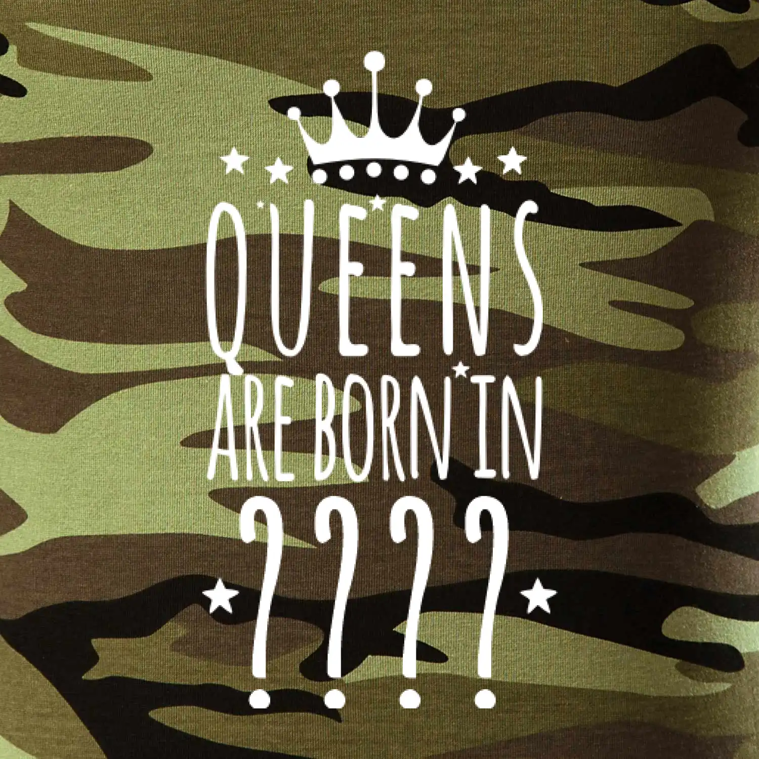 Queens are born in (vlastní měsíc narození)