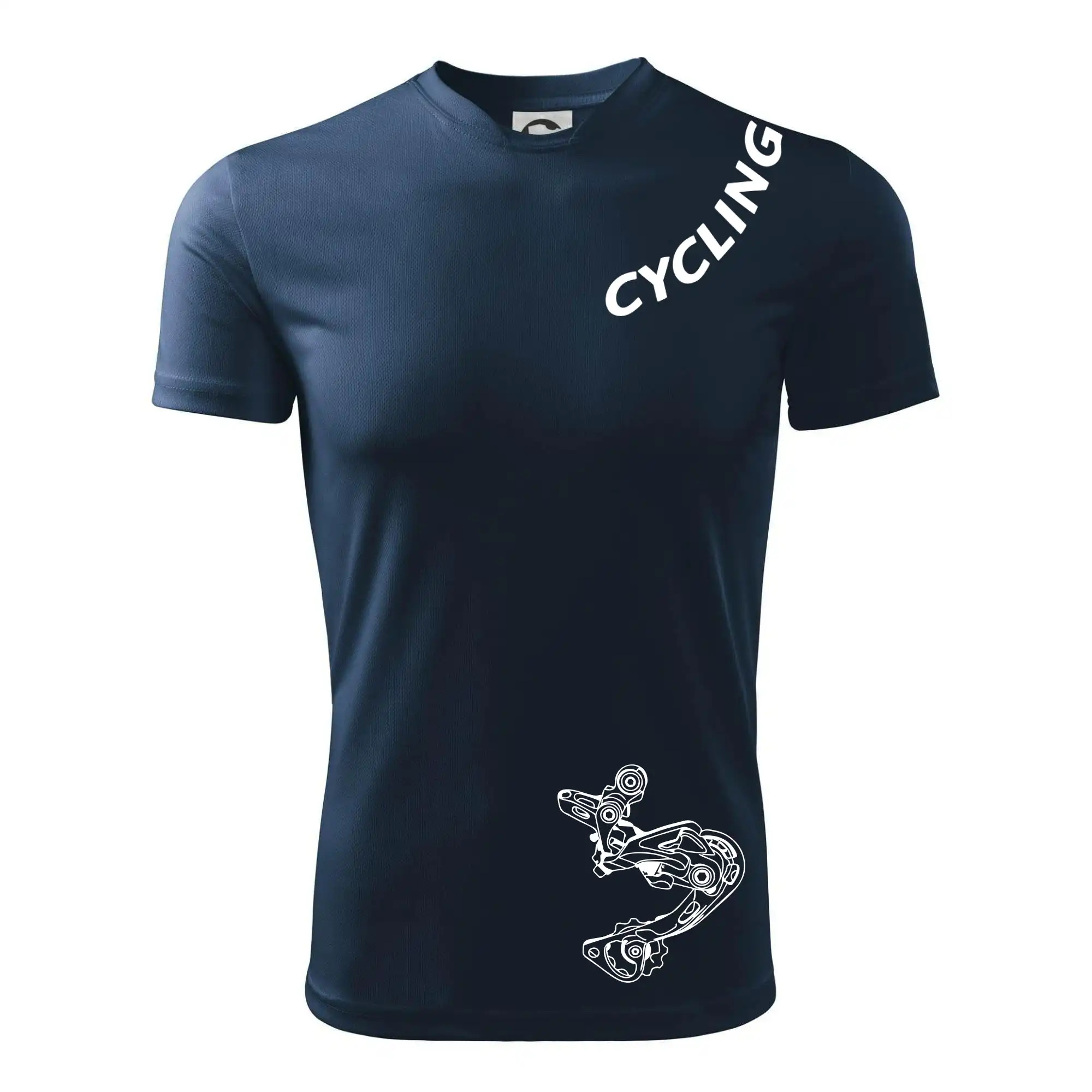 Cycling nápis šikmo