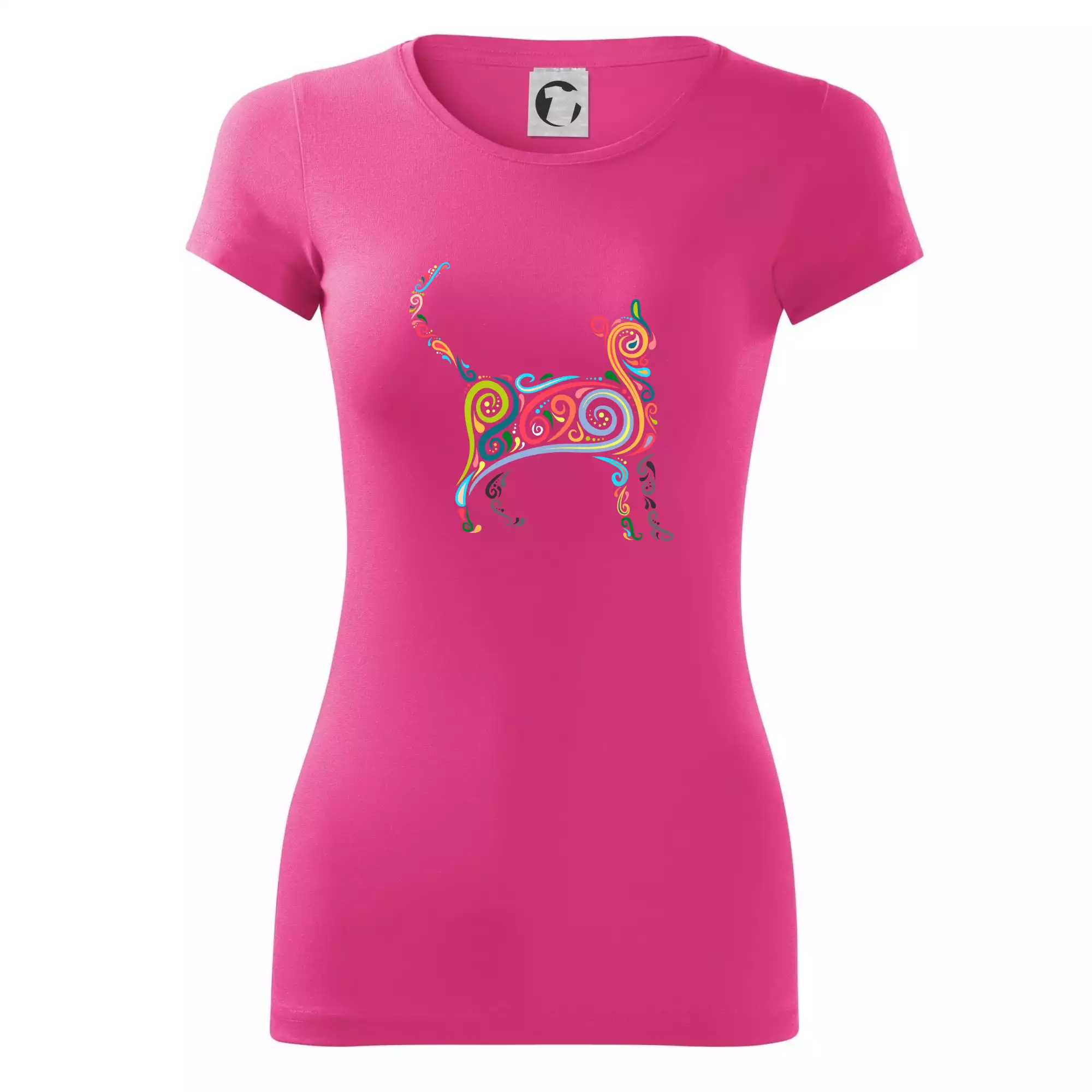 Kočka barevné křivky