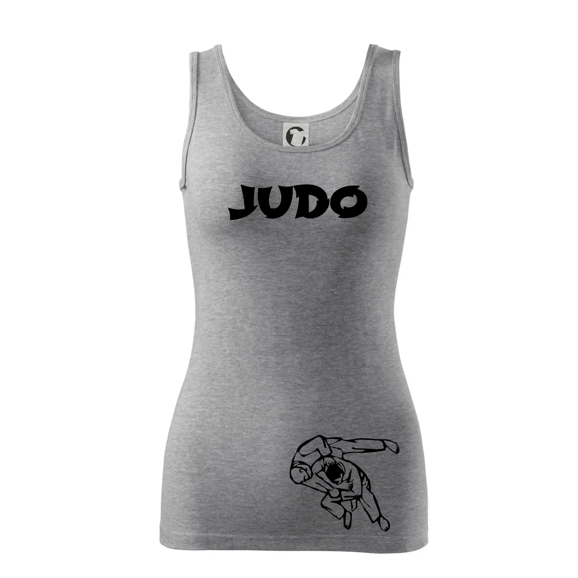 Judo nápis + postavy