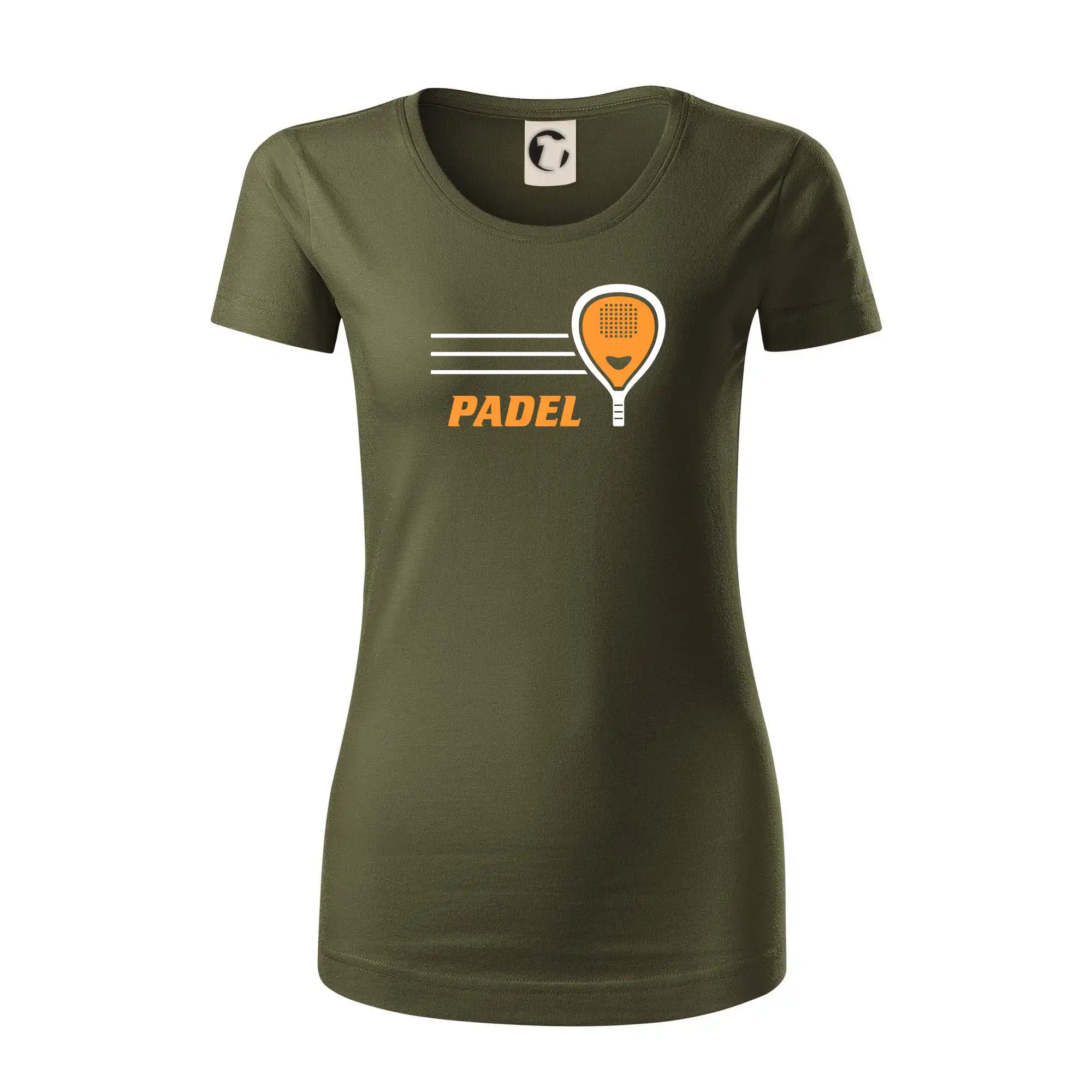 Padel - oranžová raketa