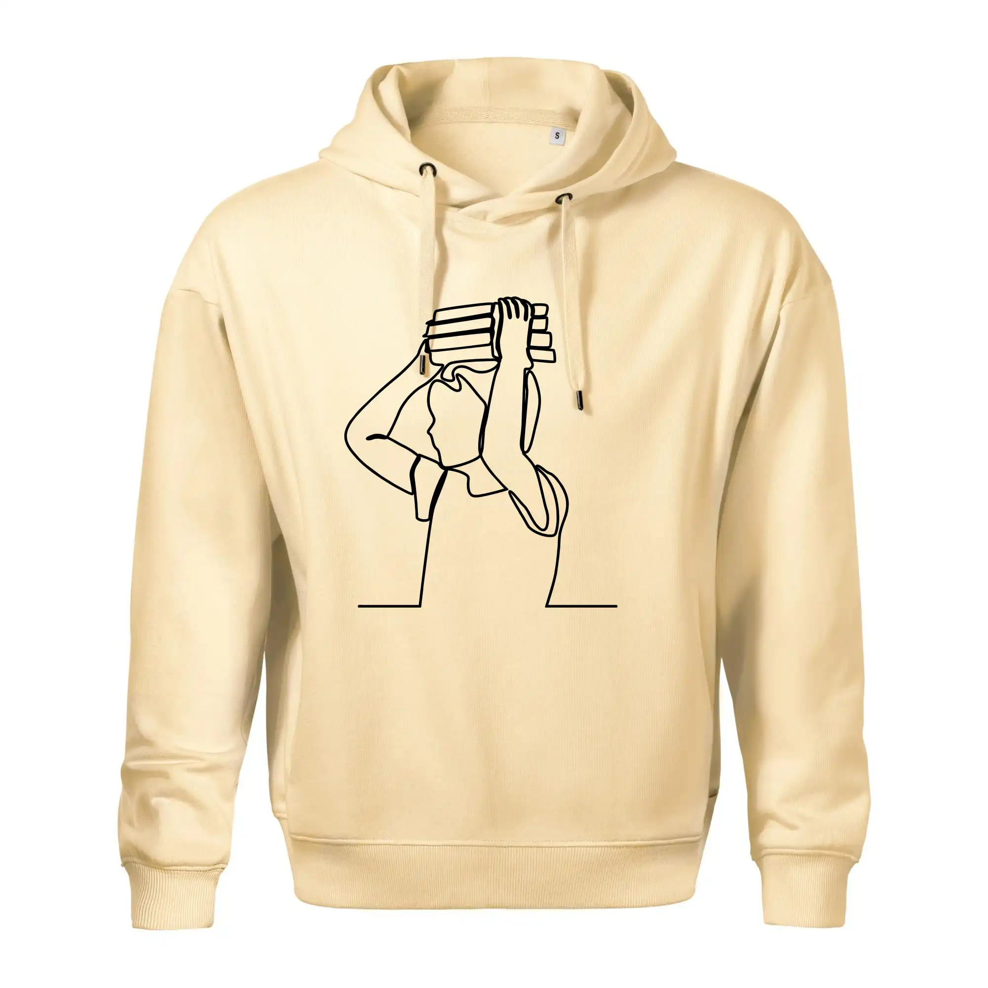 Student a kniha jedním tahem