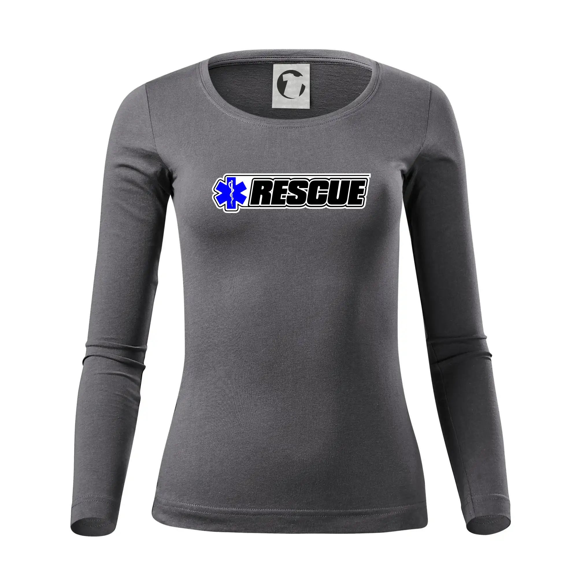Záchranář rescue kříž modrý