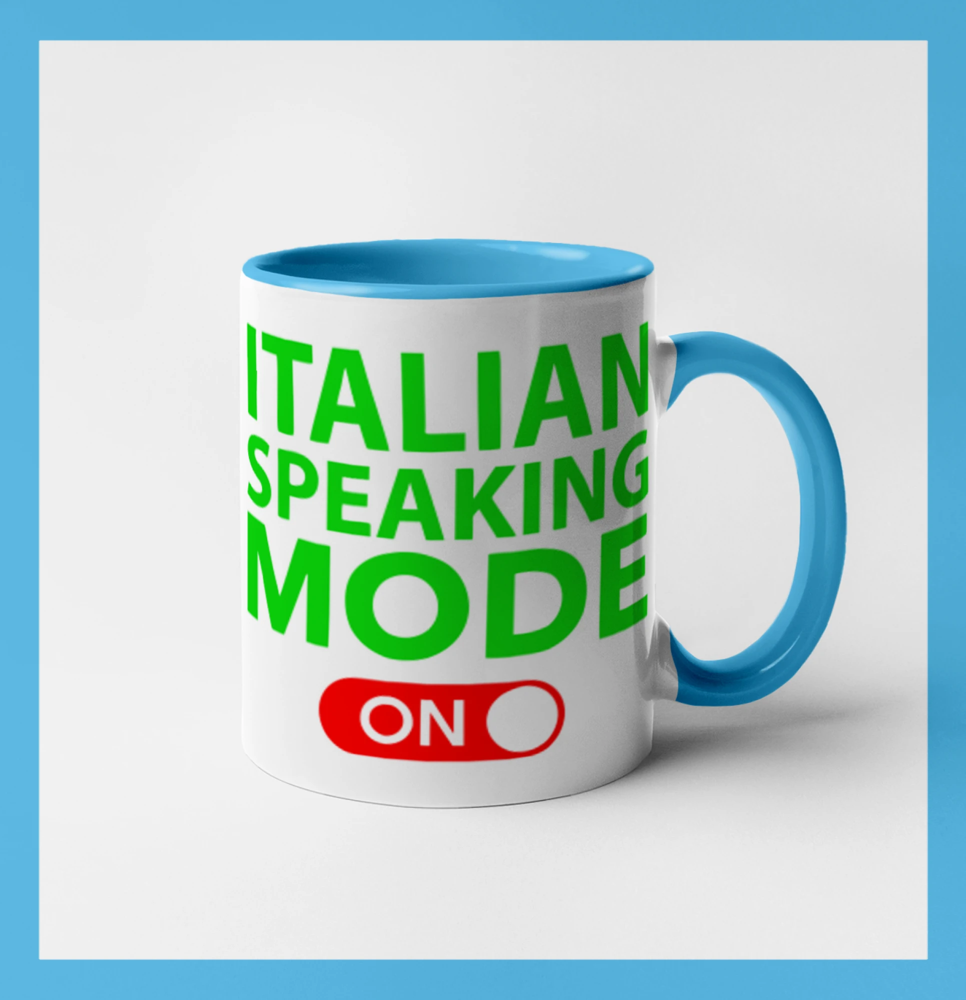 Italian speaking mode - ON