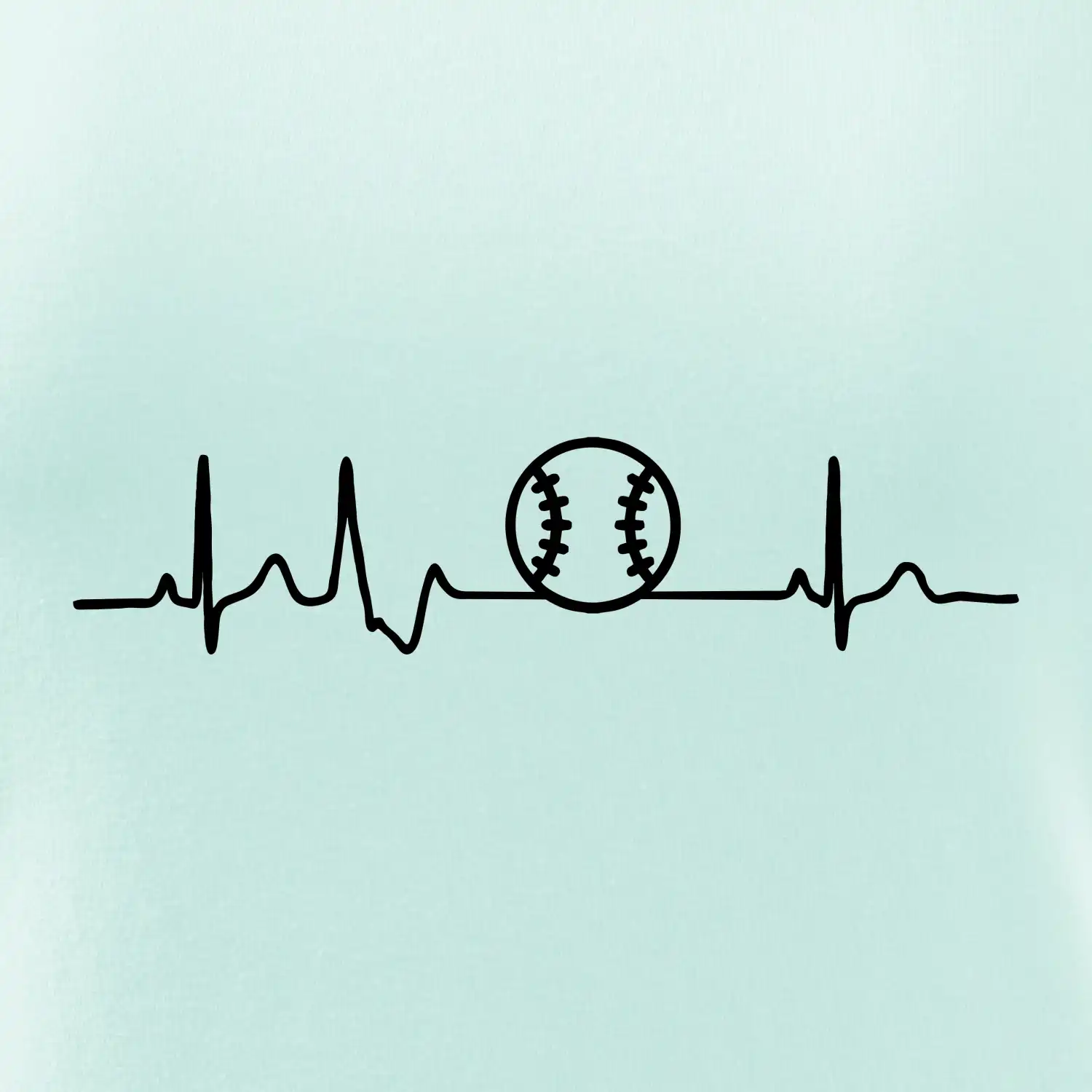 EKG baseball míček