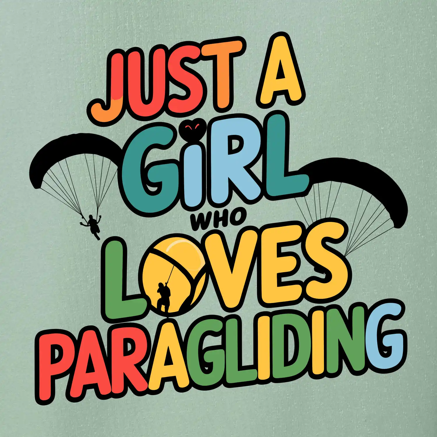 Just a girl who loves paragliding