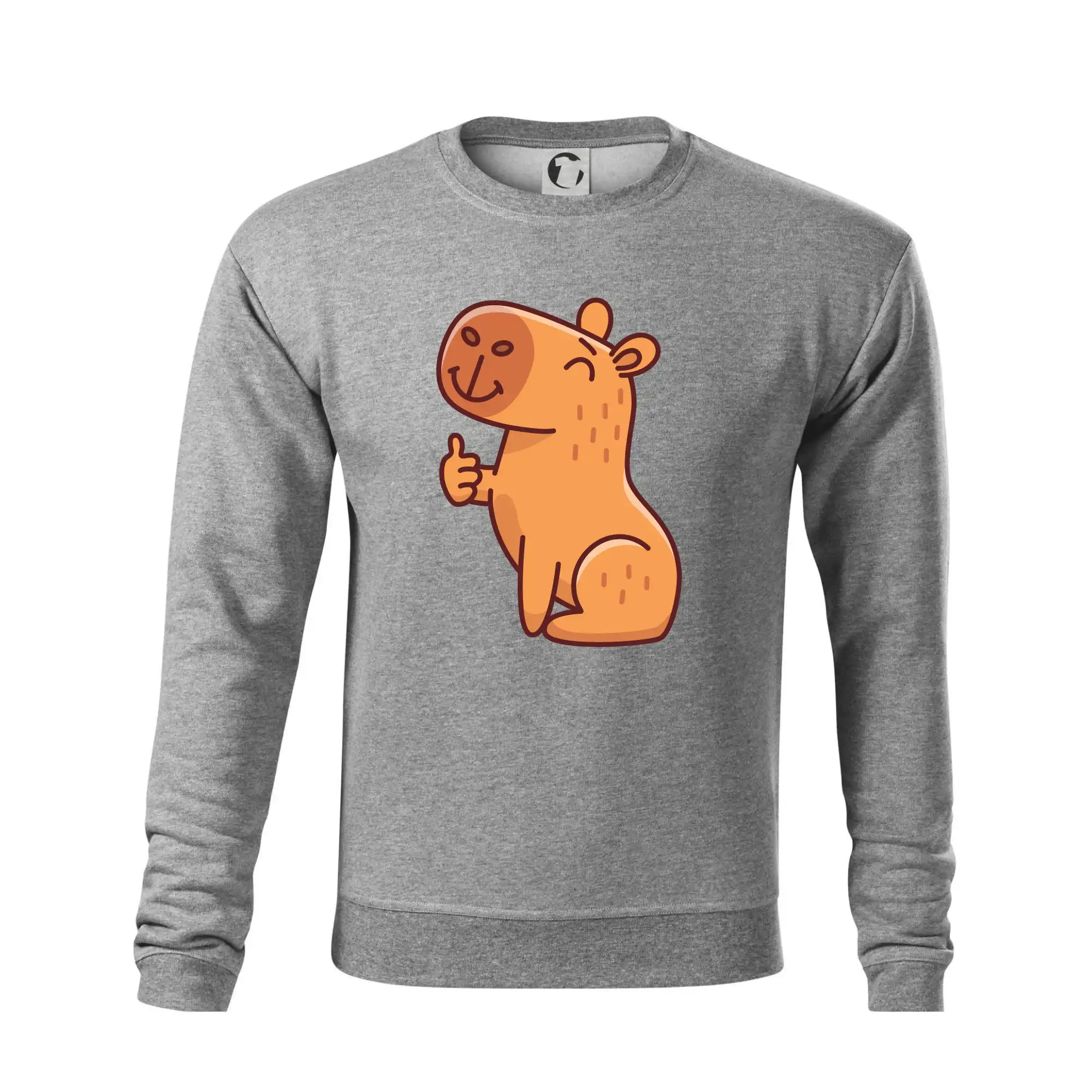 Kapybara s palcem nahoru