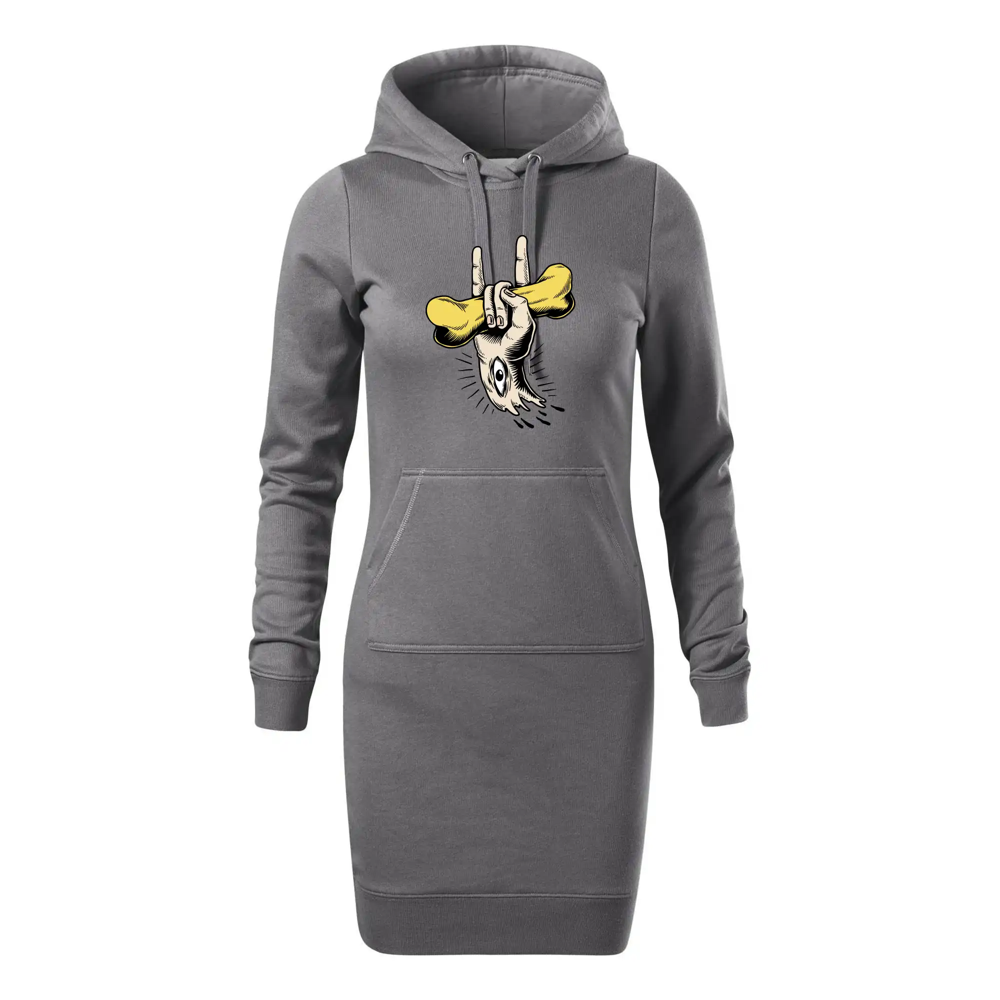 Rocková ruka kost a oko