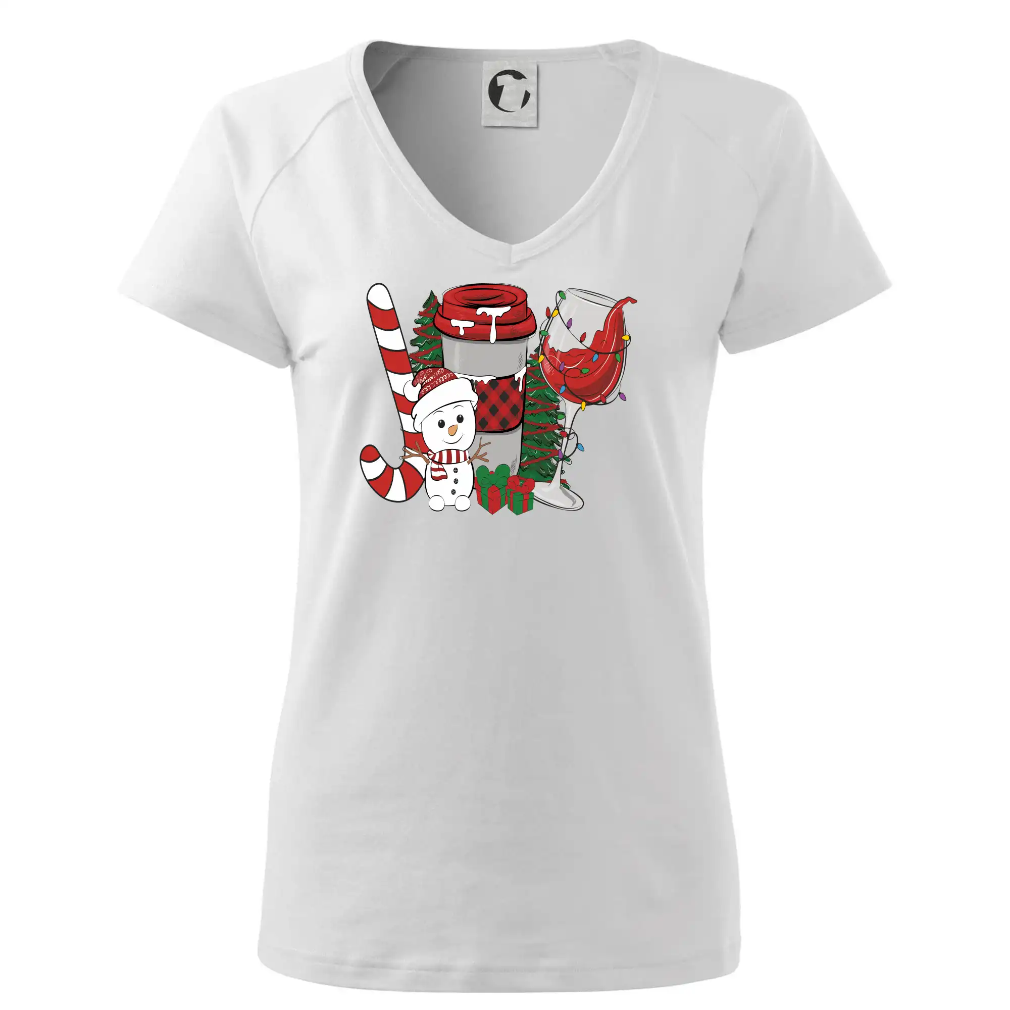 Vánoce, víno a sněhulák