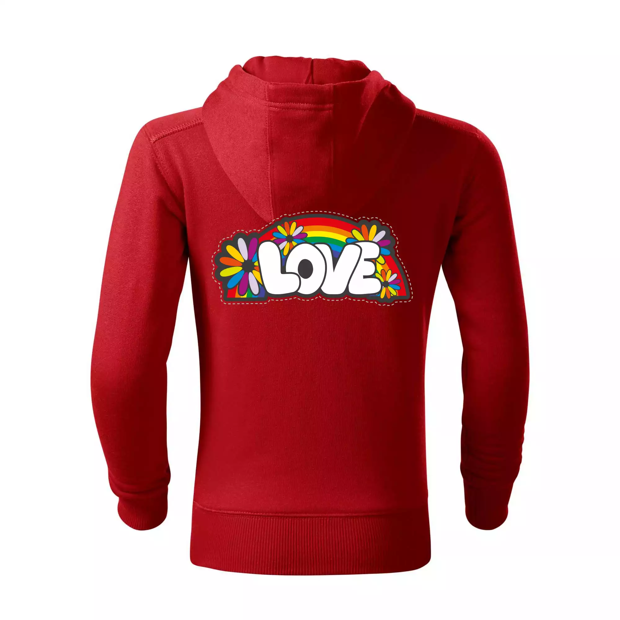 Love s duhou v pozadí