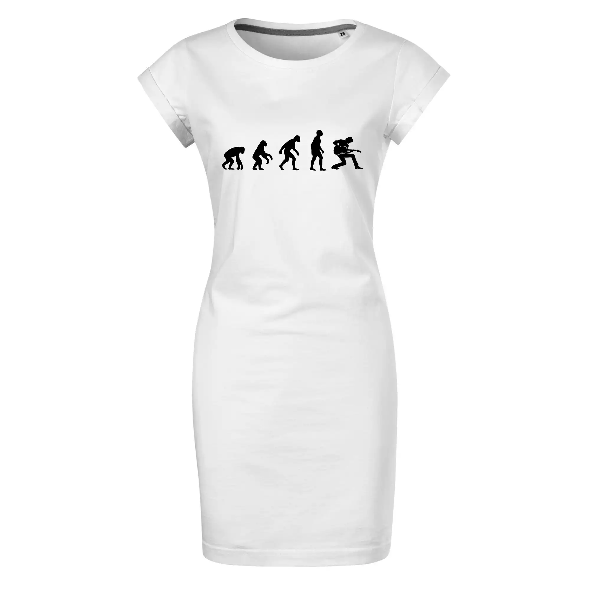 Evoluce kytarista - klečící