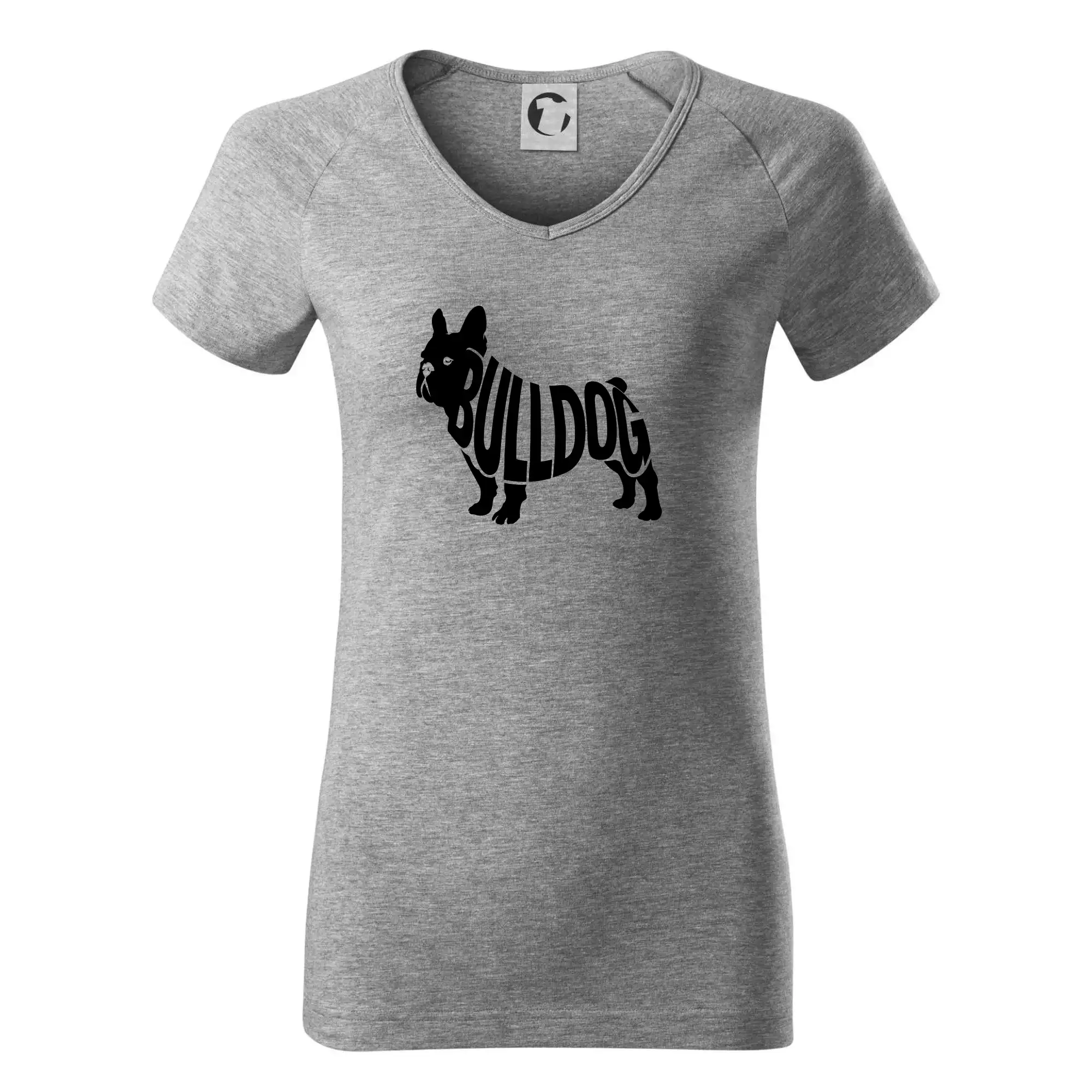 Bulldog  nápis v těle