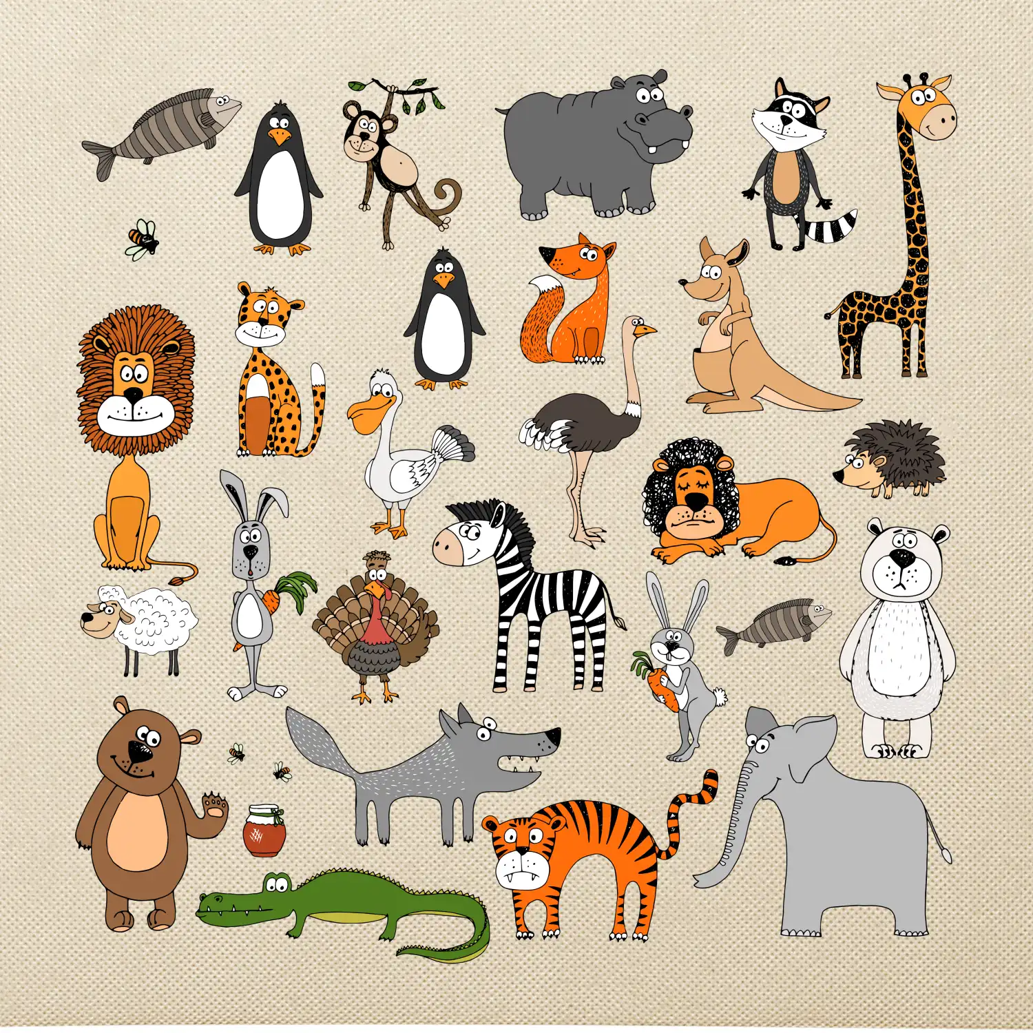 Zvířátka na triku