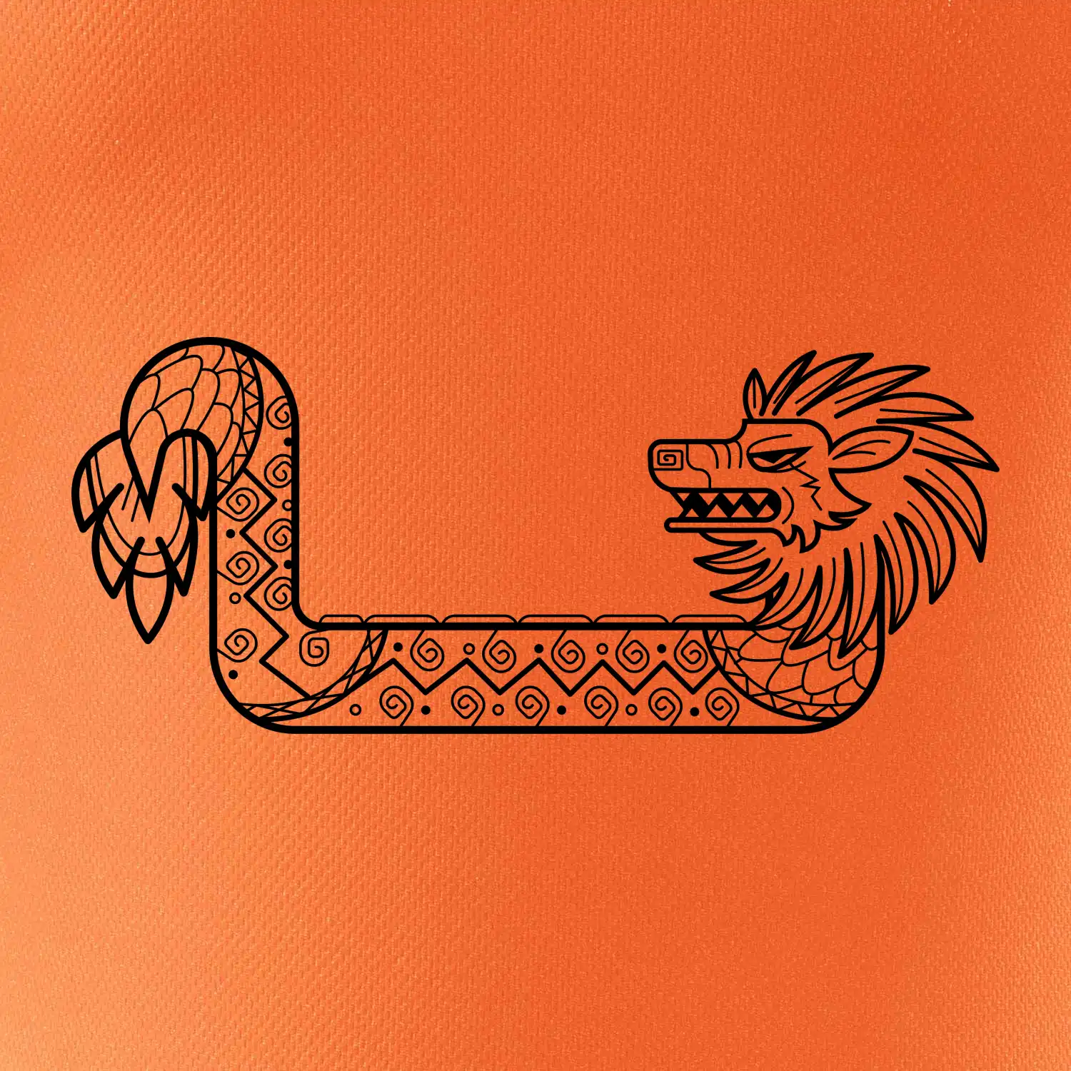 Mayové - zvířata drak