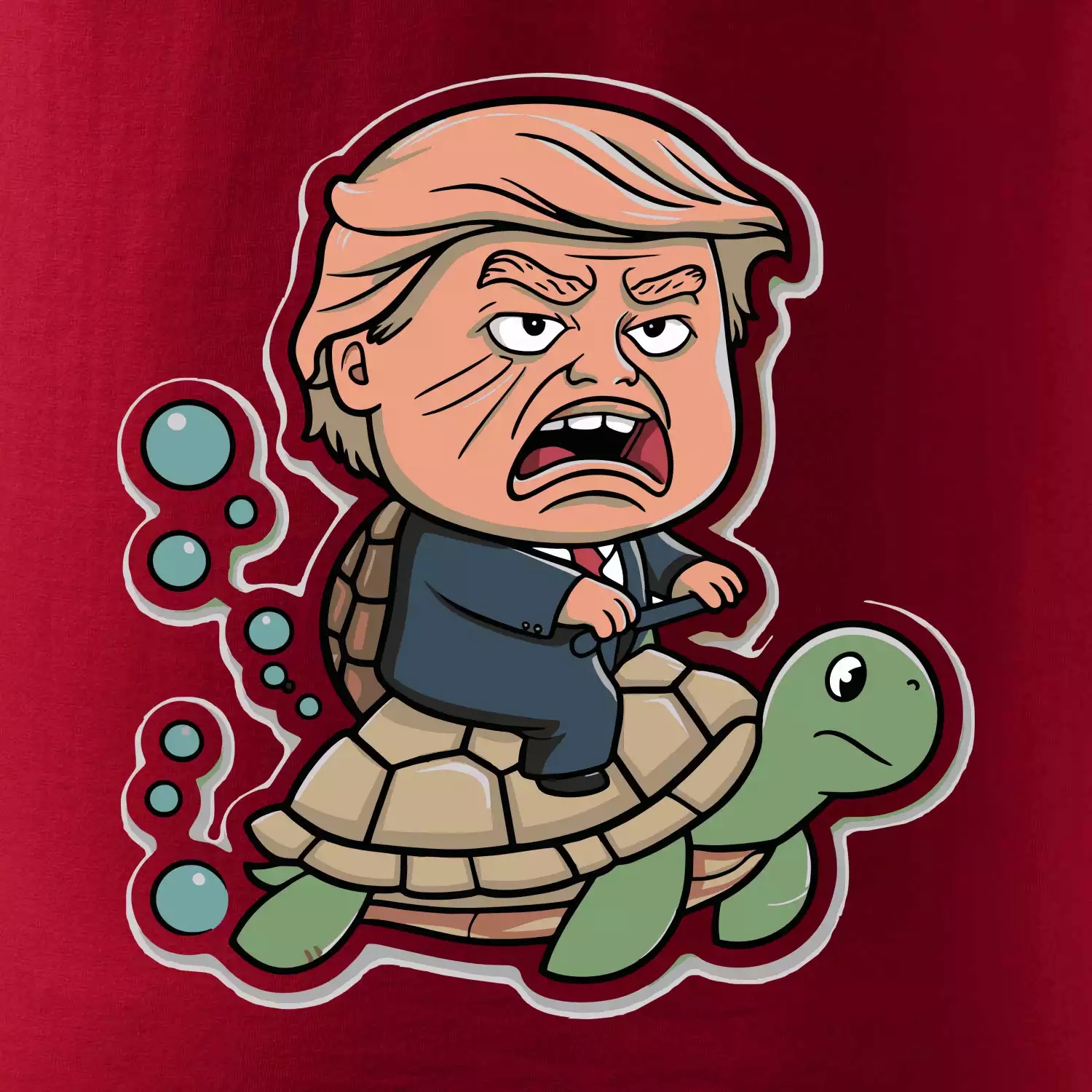 Trump a želva