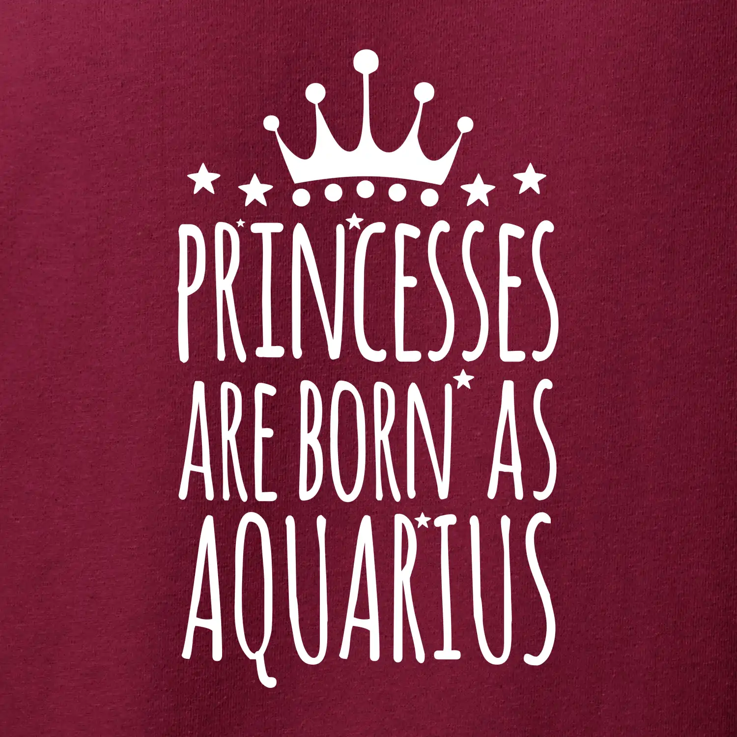 Princesses are born as Aquarius - Vodnář