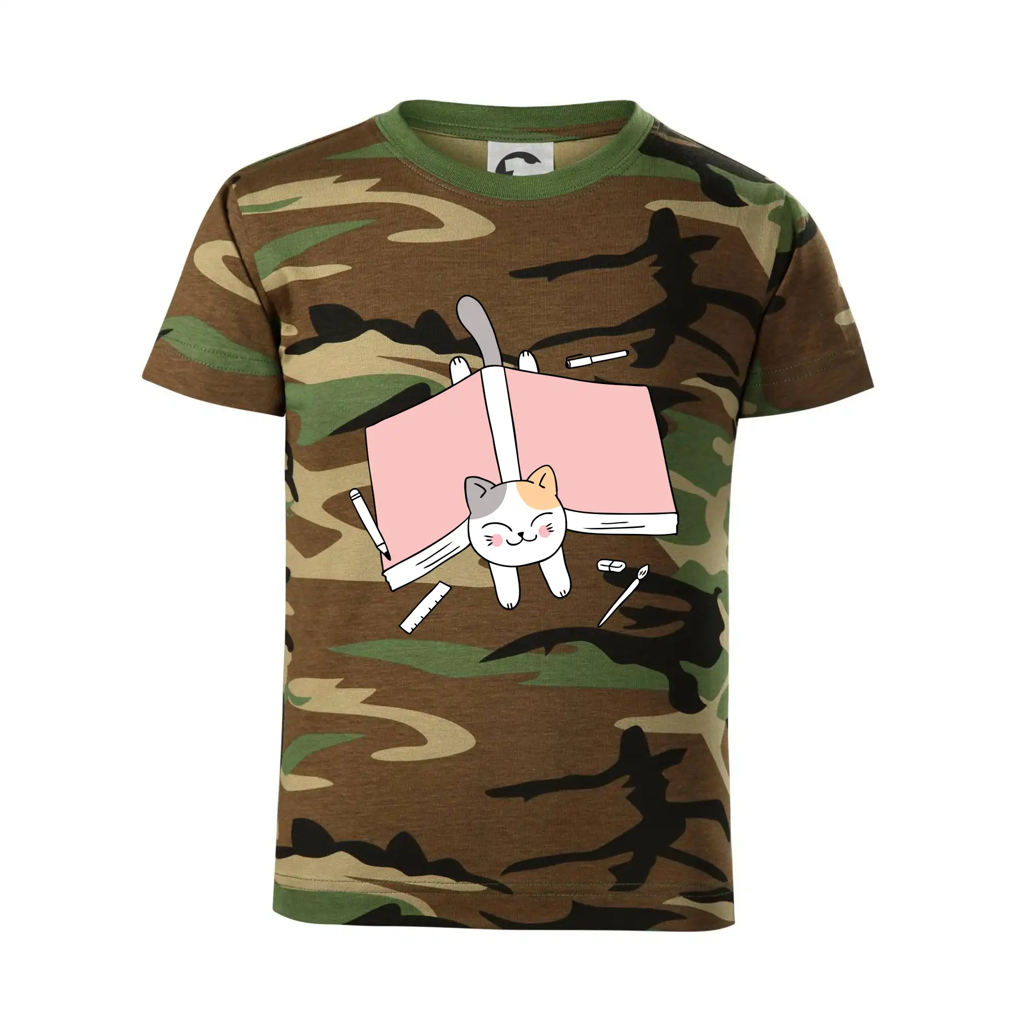 Učení na státnice kočka