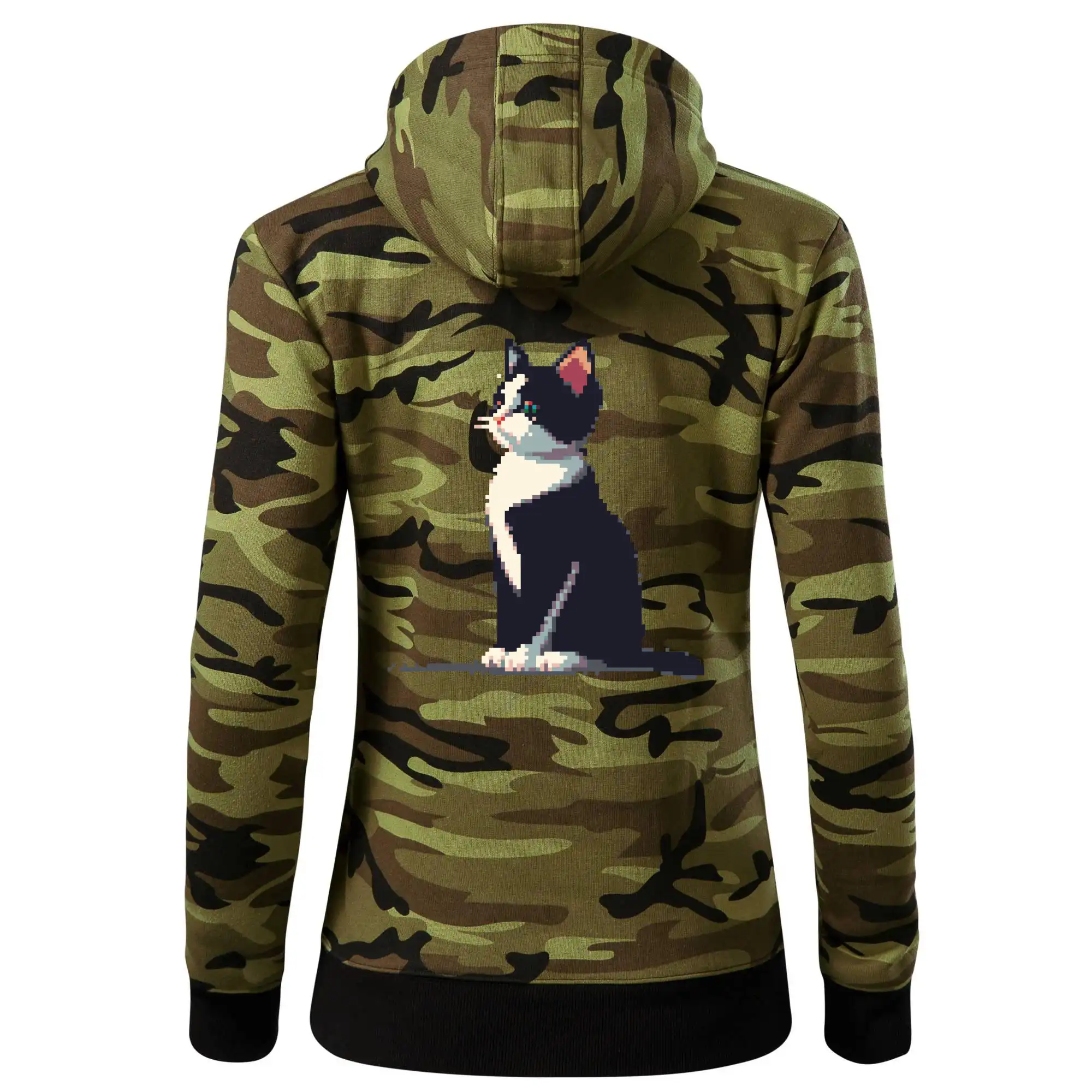 Mourovatá kočka pixel