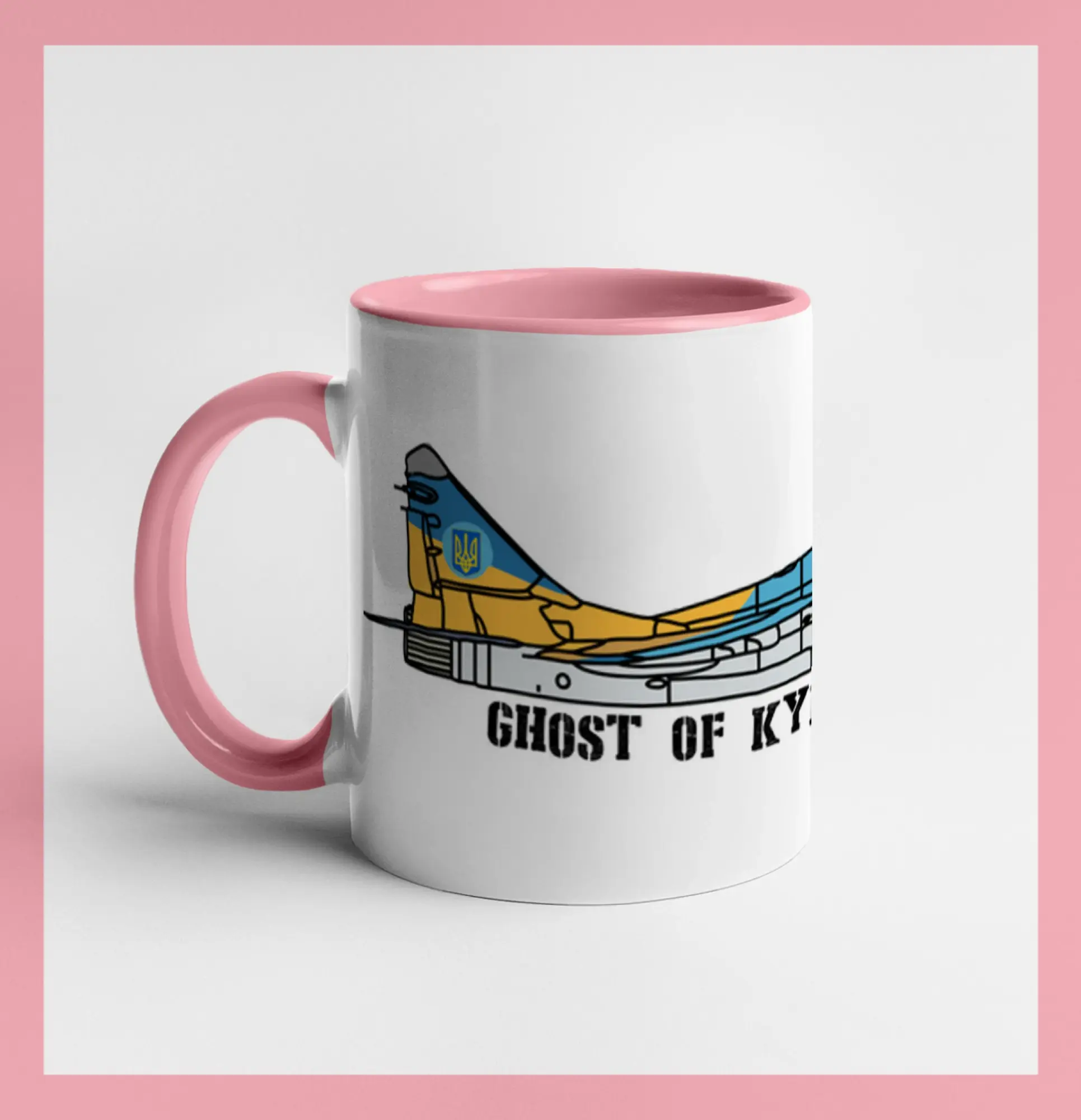 Mig 29 Fulcrum Blue-Yellow - Ghost of Kyiv