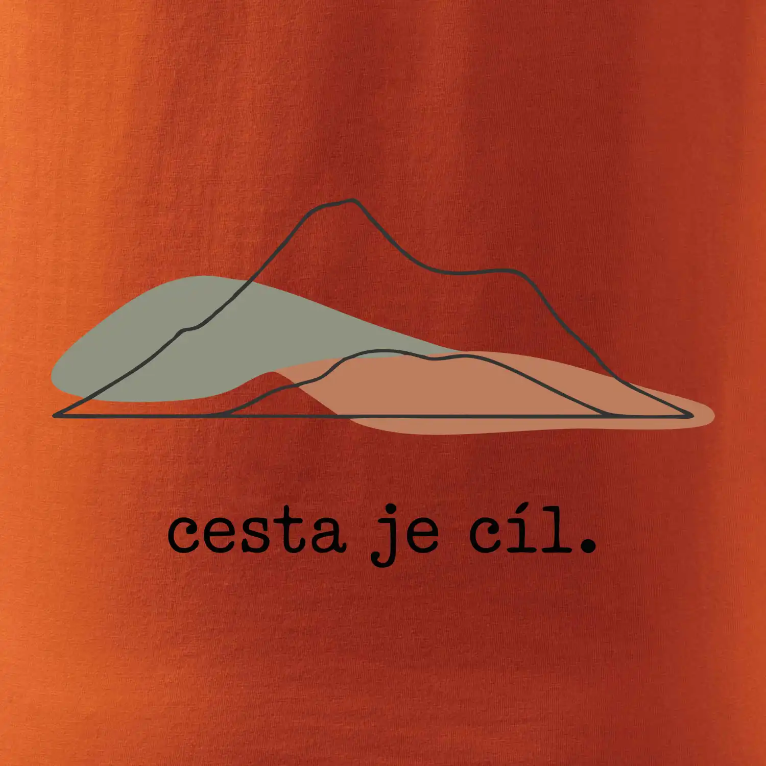 Cesta je cíl - kresba
