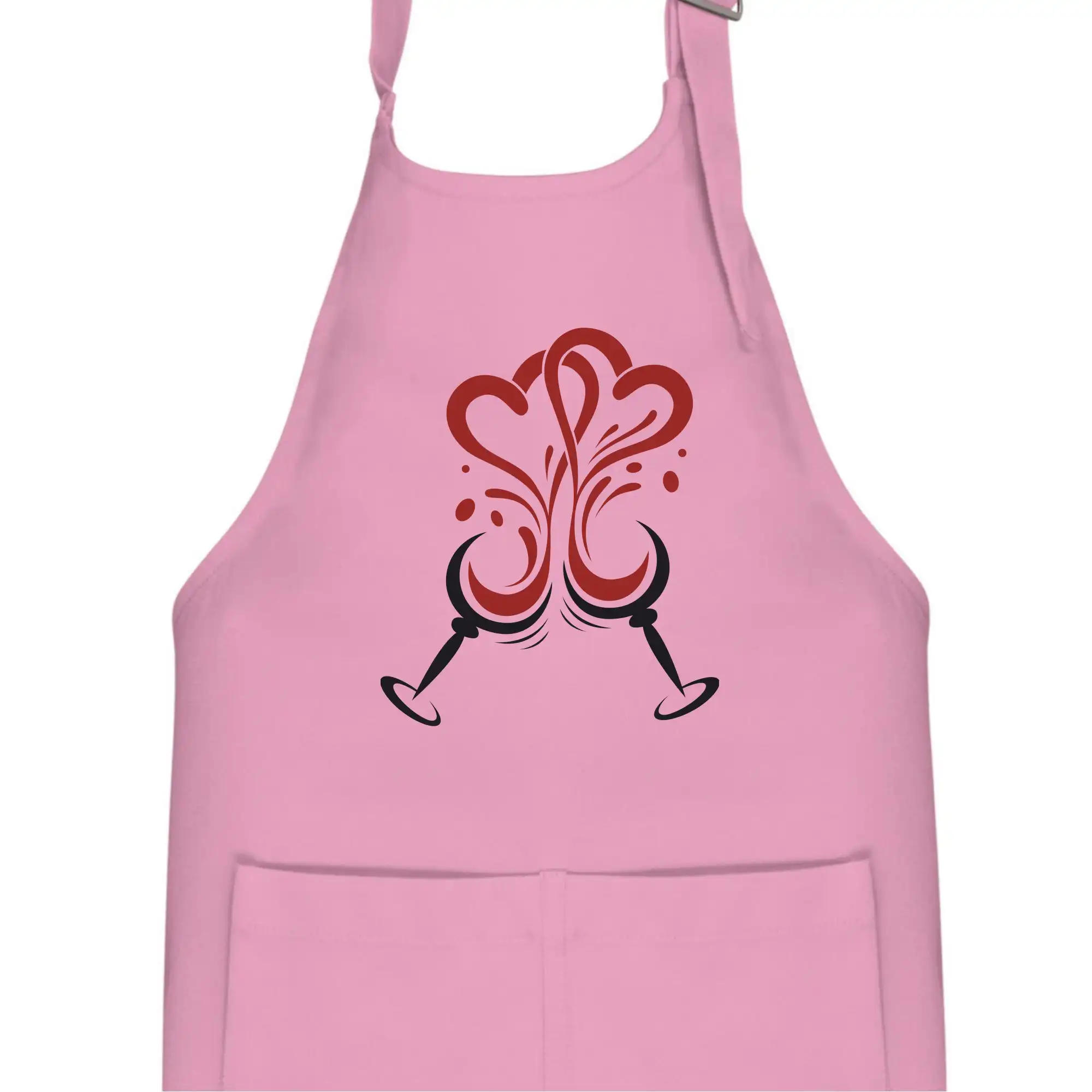 Víno je láska kulaté skleničky