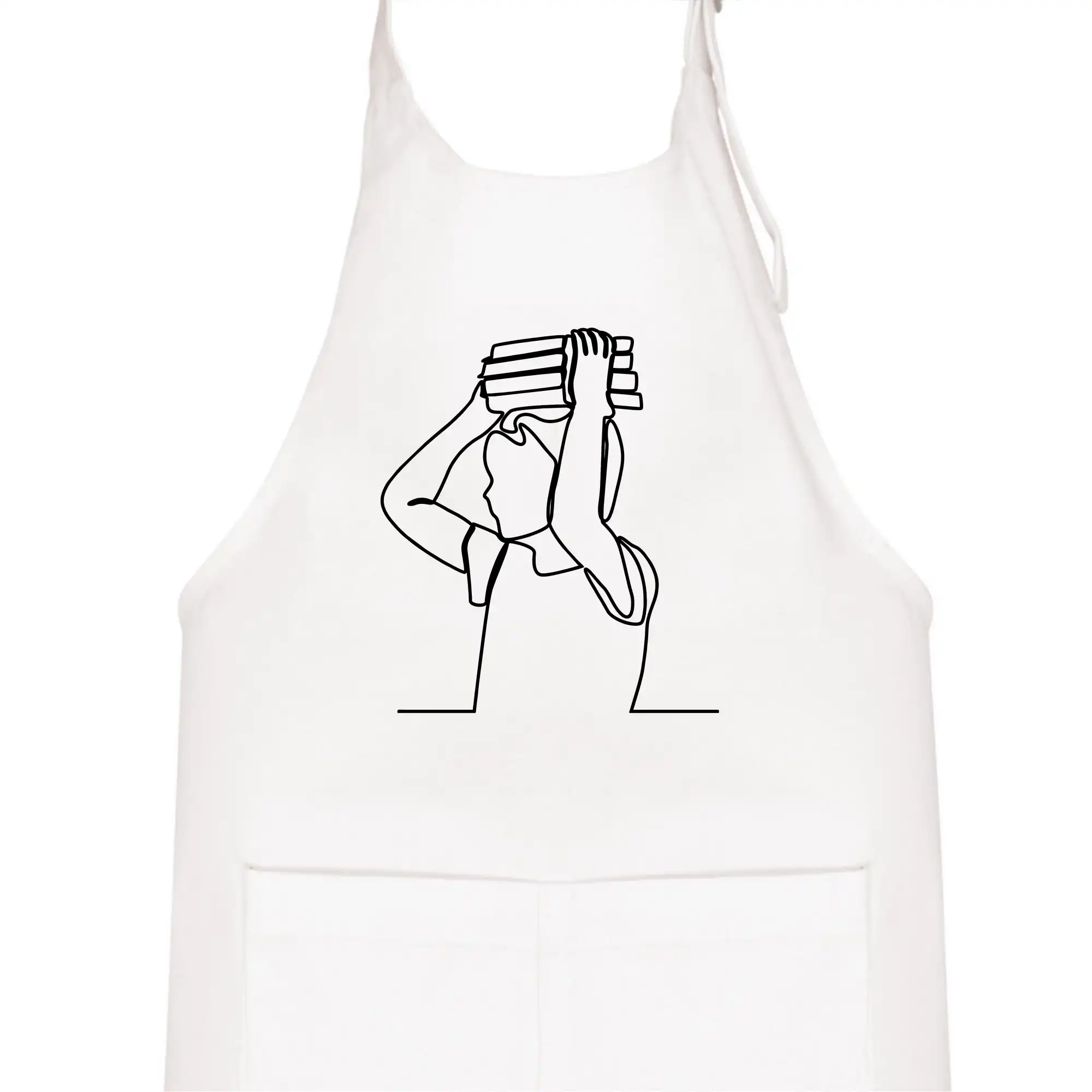 Student a kniha jedním tahem