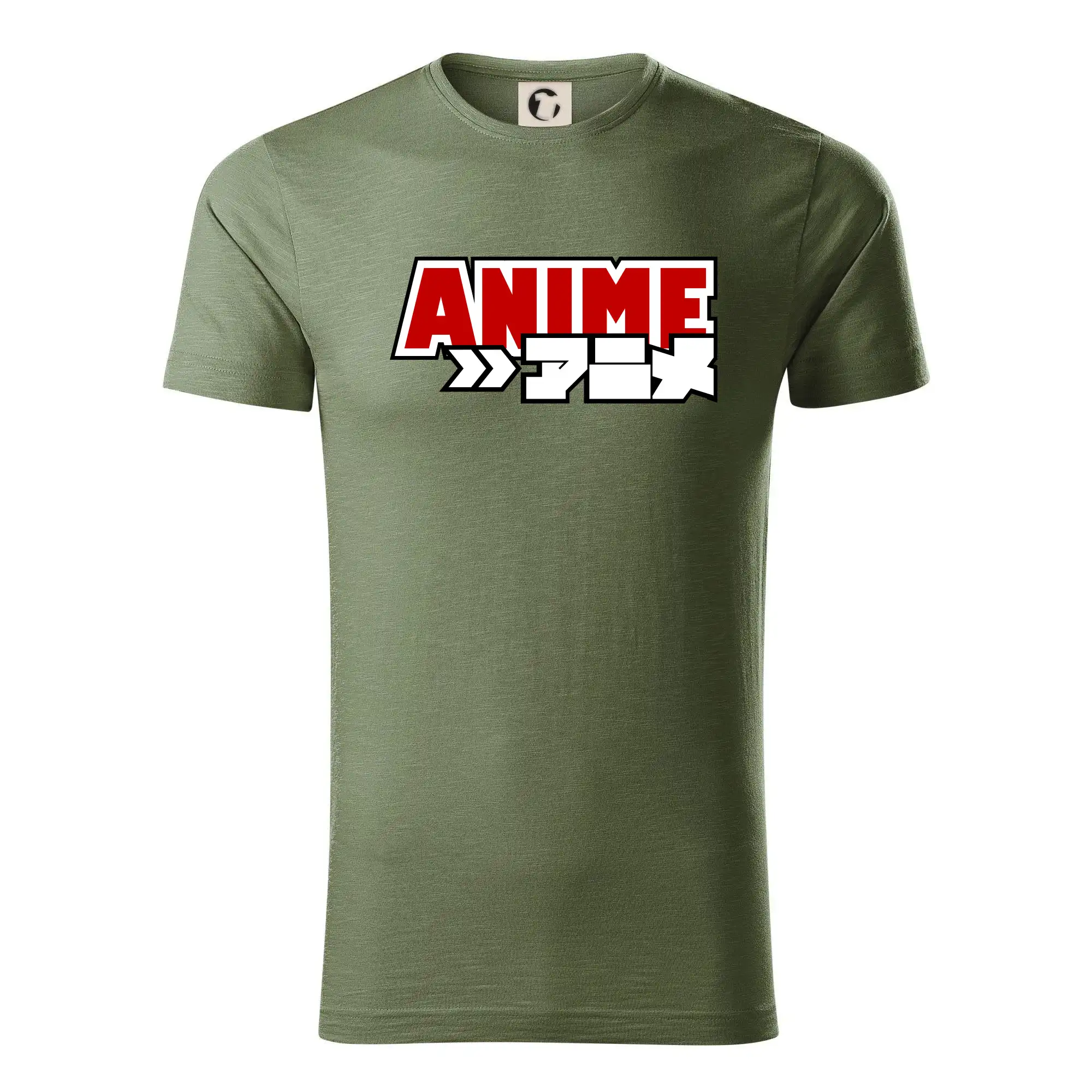 Anime nápis červený