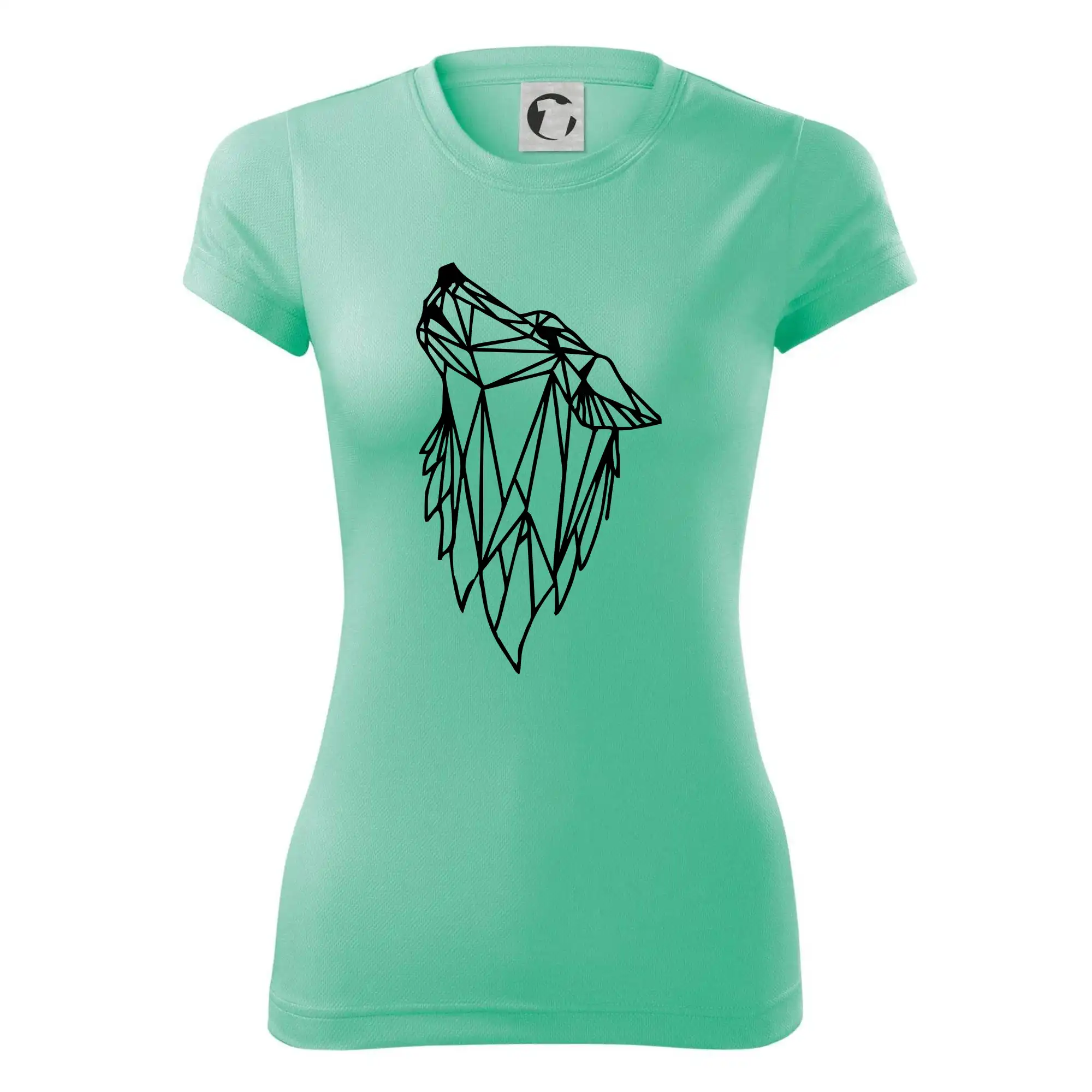 Geometrie - vlk - vyjící