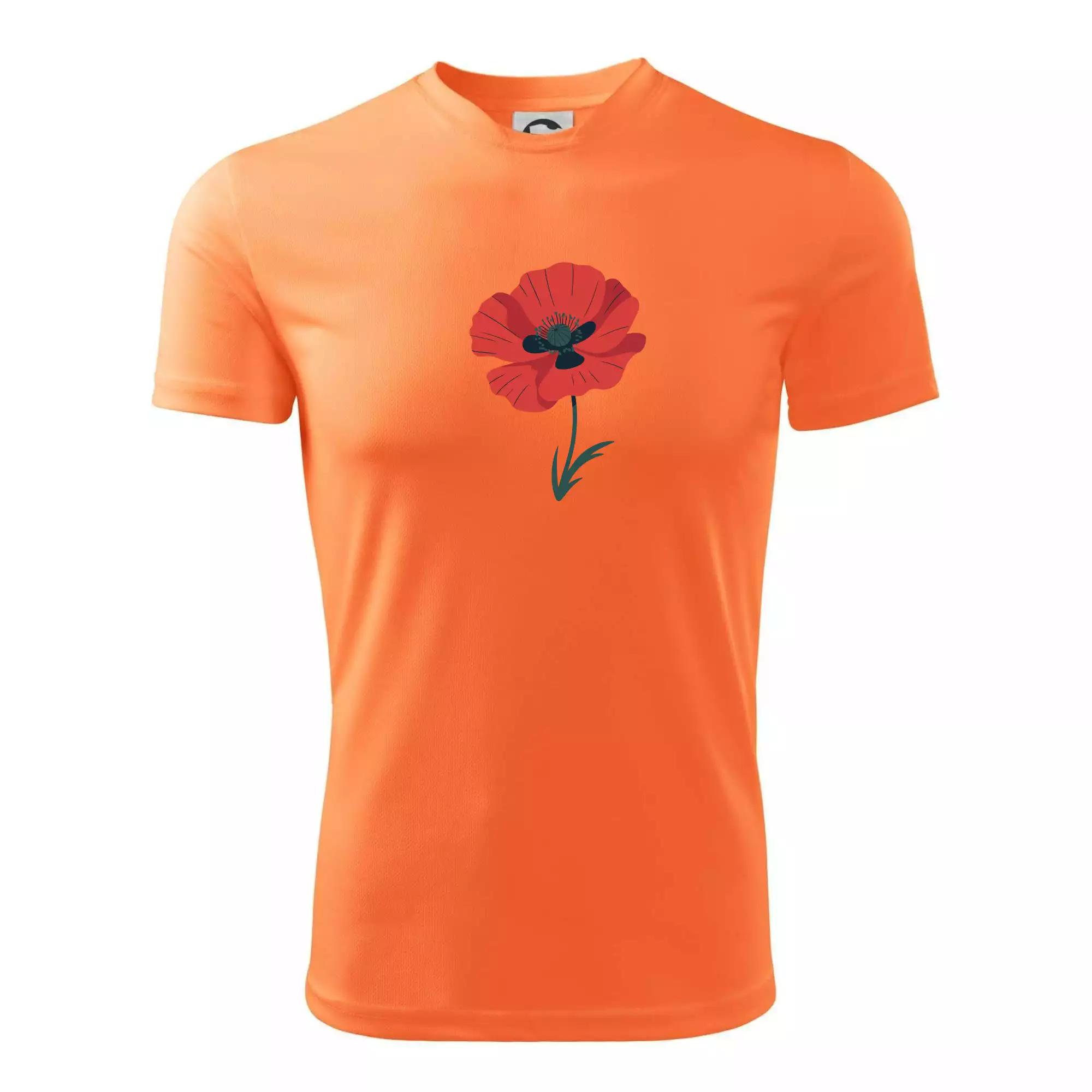 Vlčí mák kreslený velký