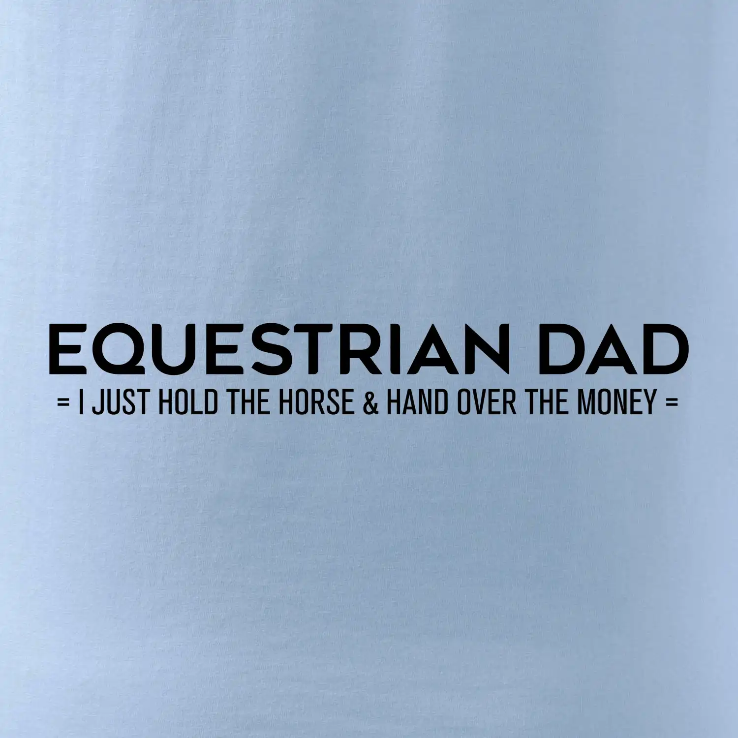 Equestrian dad