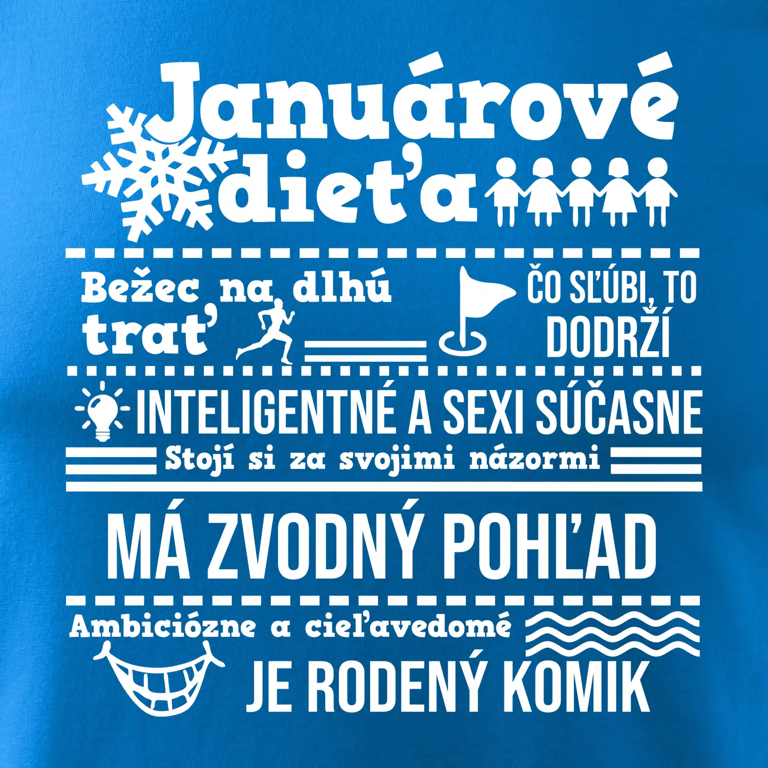 Narodeniny Január