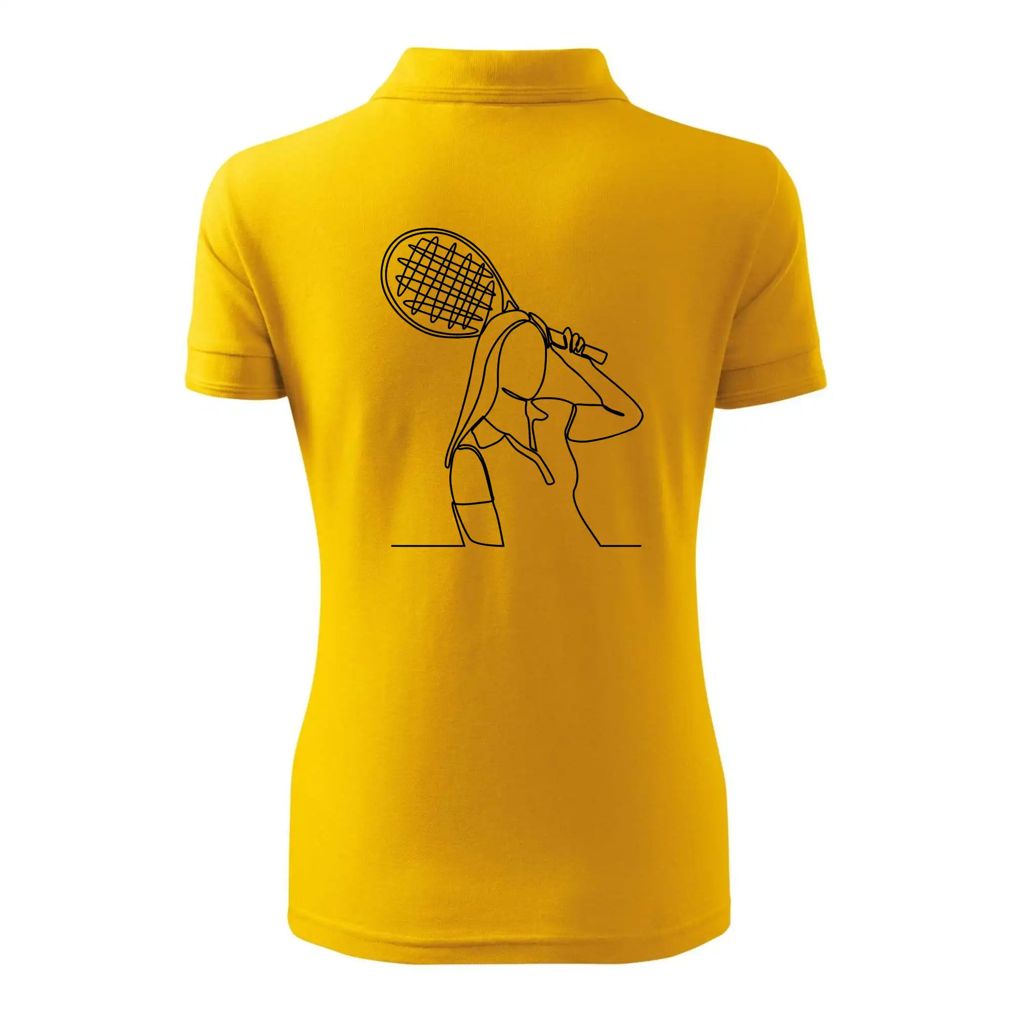 Tenistka  jednim tahem