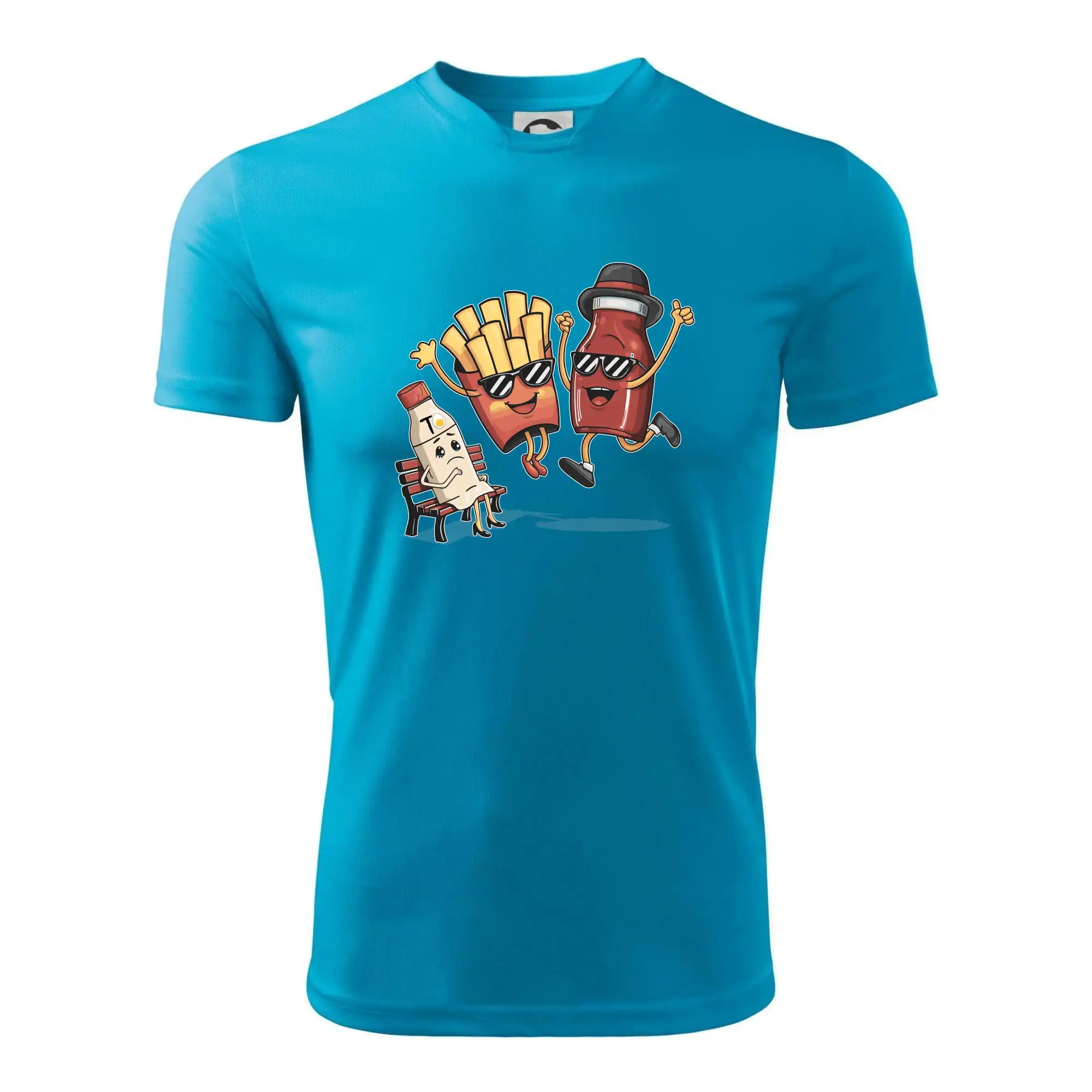 Souboj o hranolky kečup tatarka