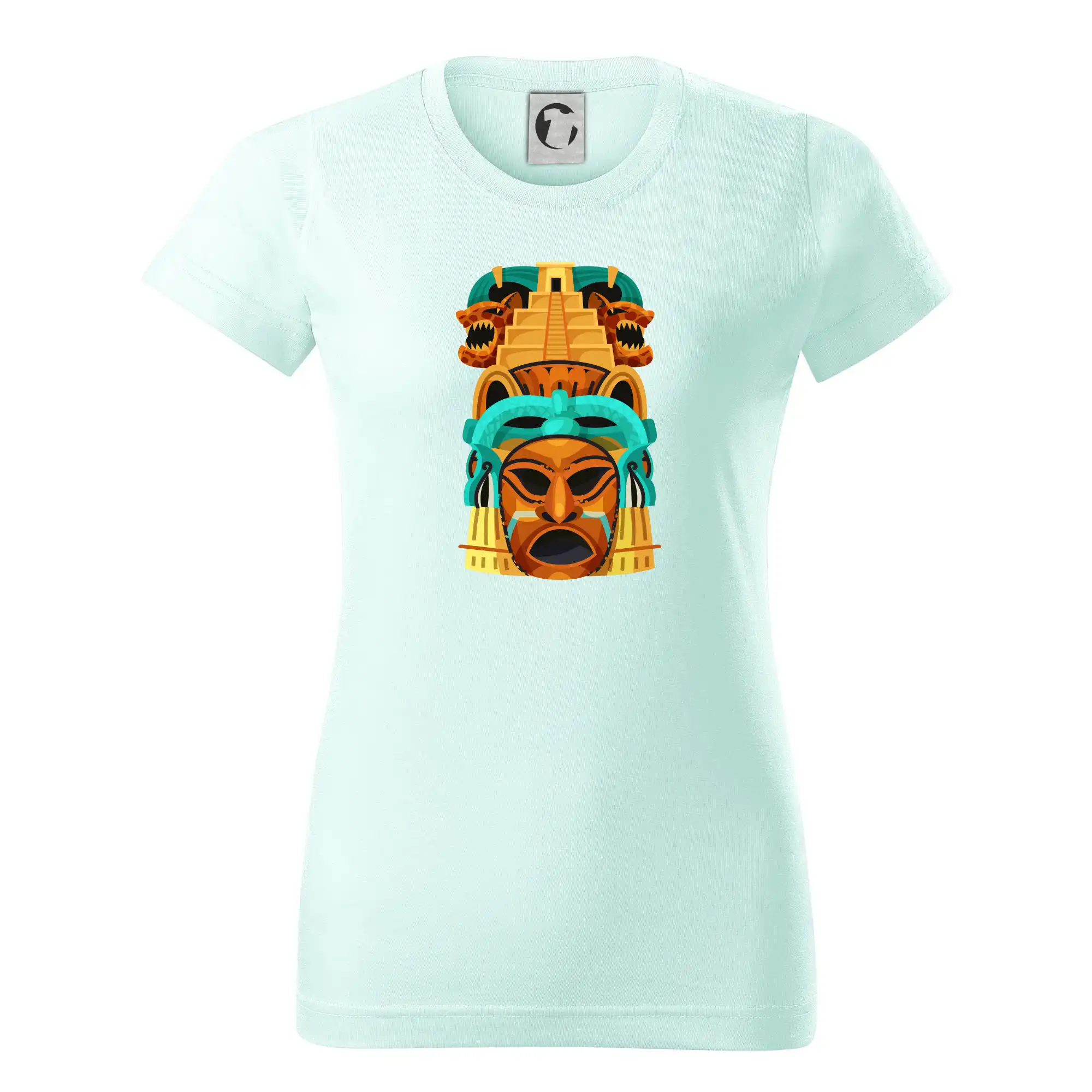 Mayové maska s pyramidou