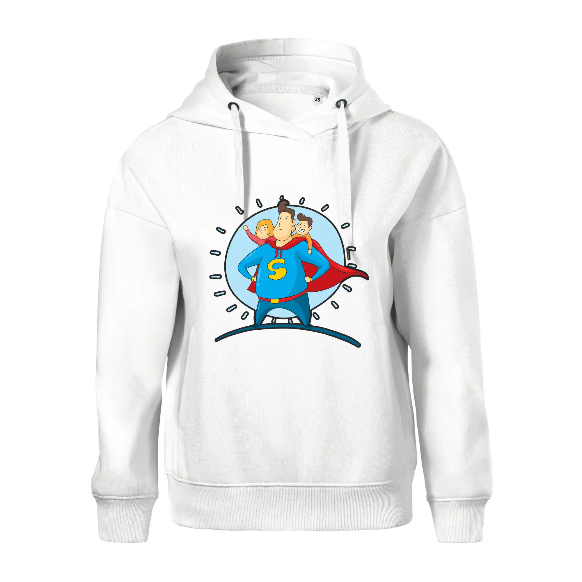 Táta superman - holka a kluk