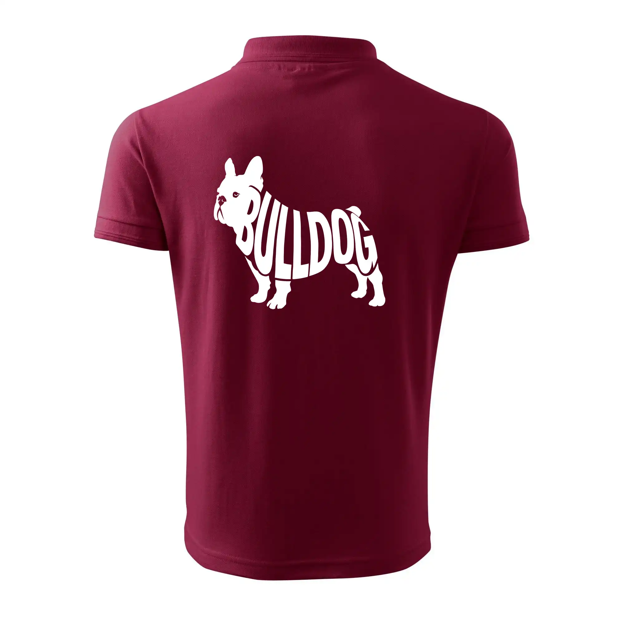 Bulldog  nápis v těle