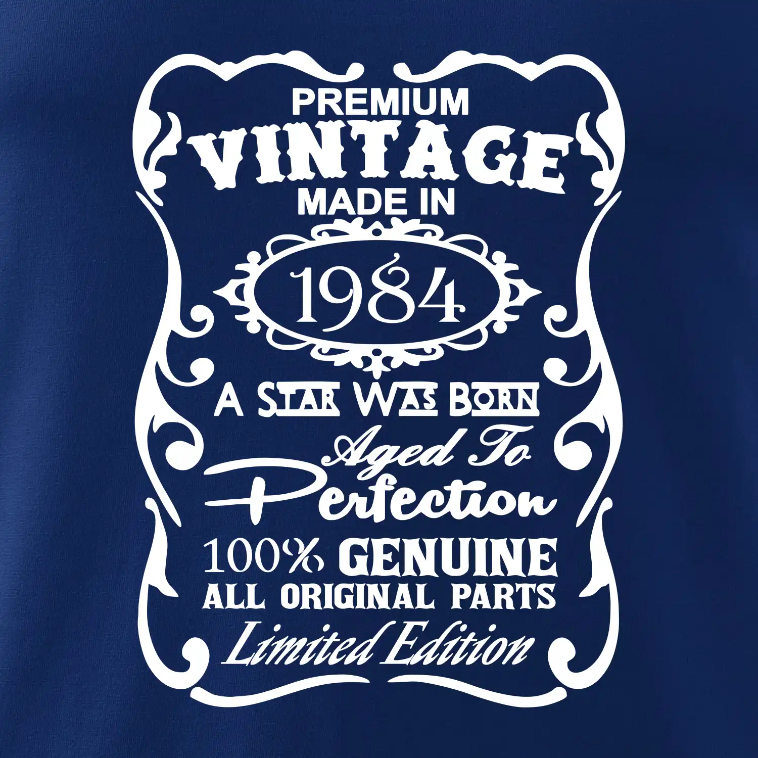 Vintage Etiketa - 1984