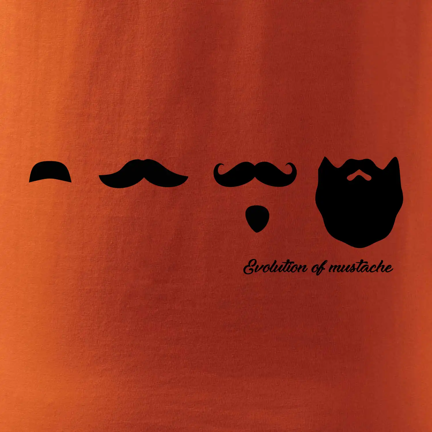 Evolution mustache