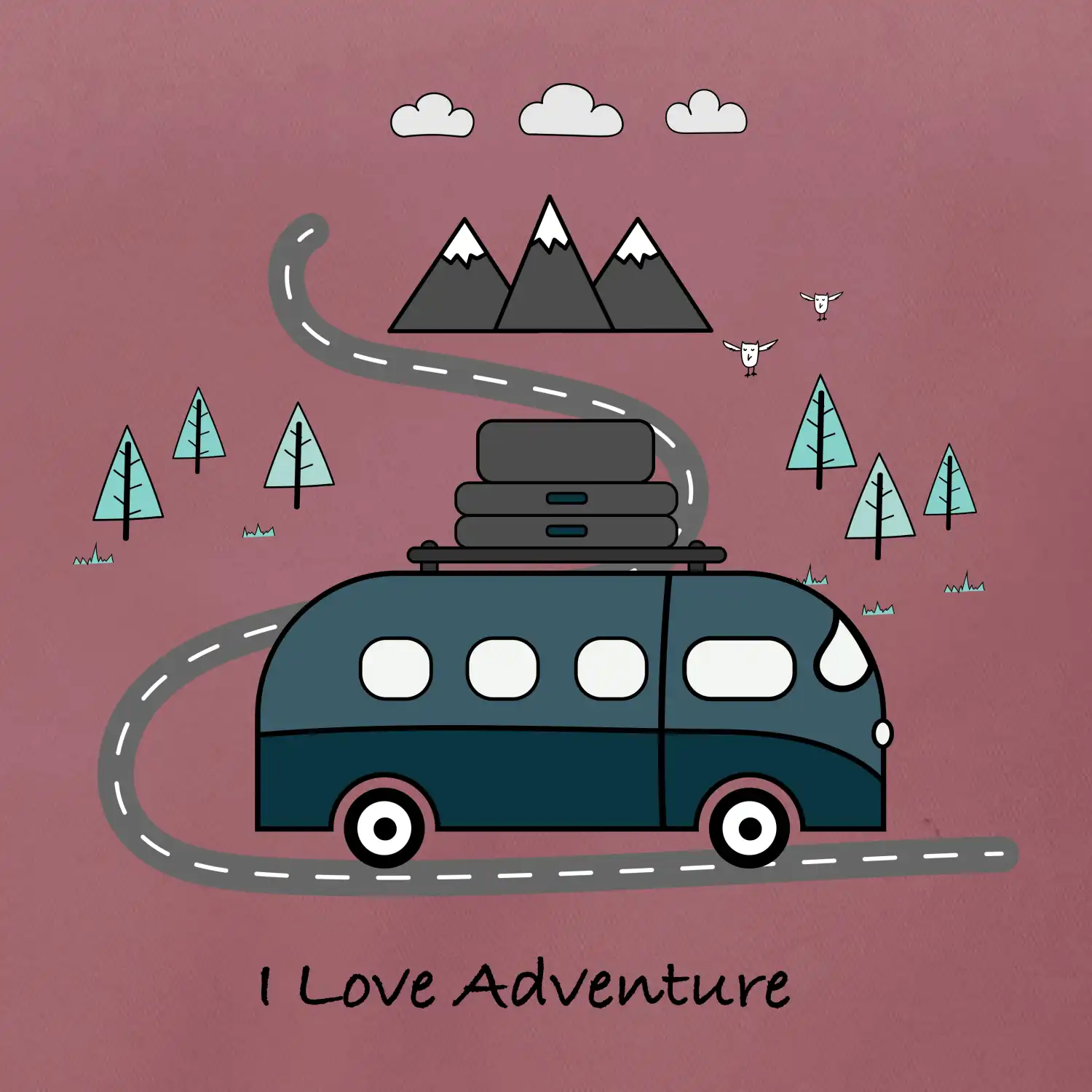 Cesta přírodou I love Adventure