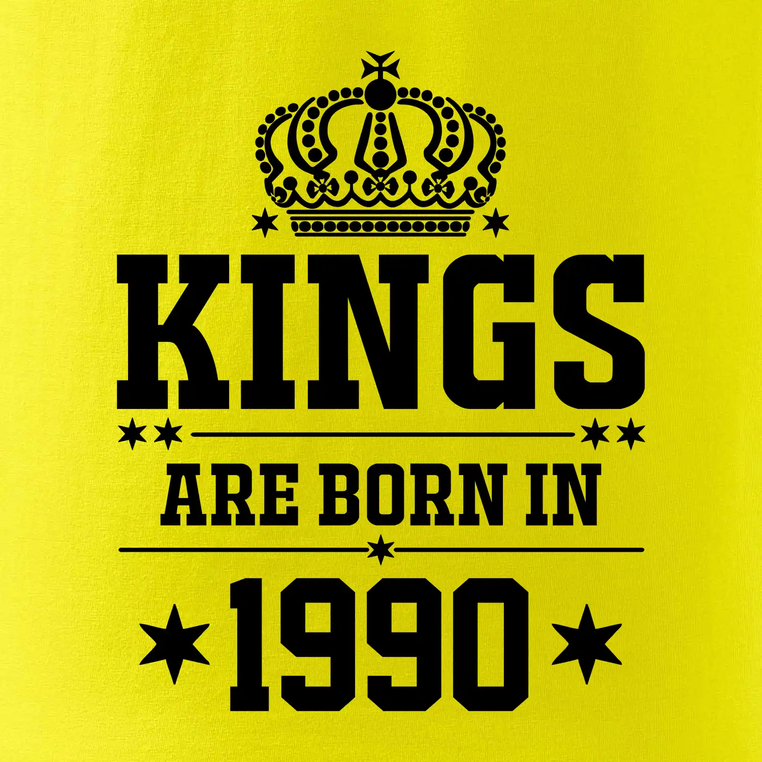 Kings are born in 1990