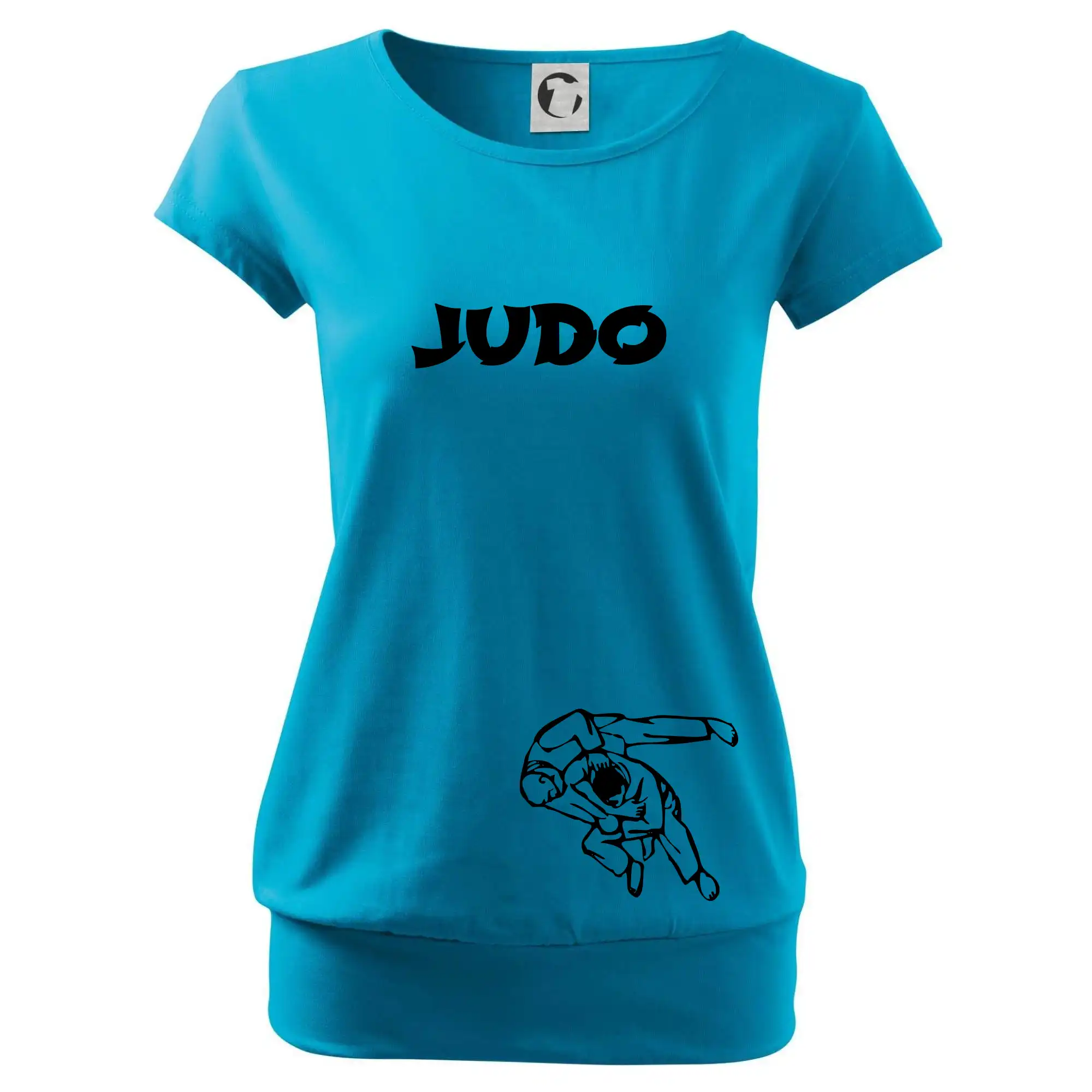 Judo nápis + postavy