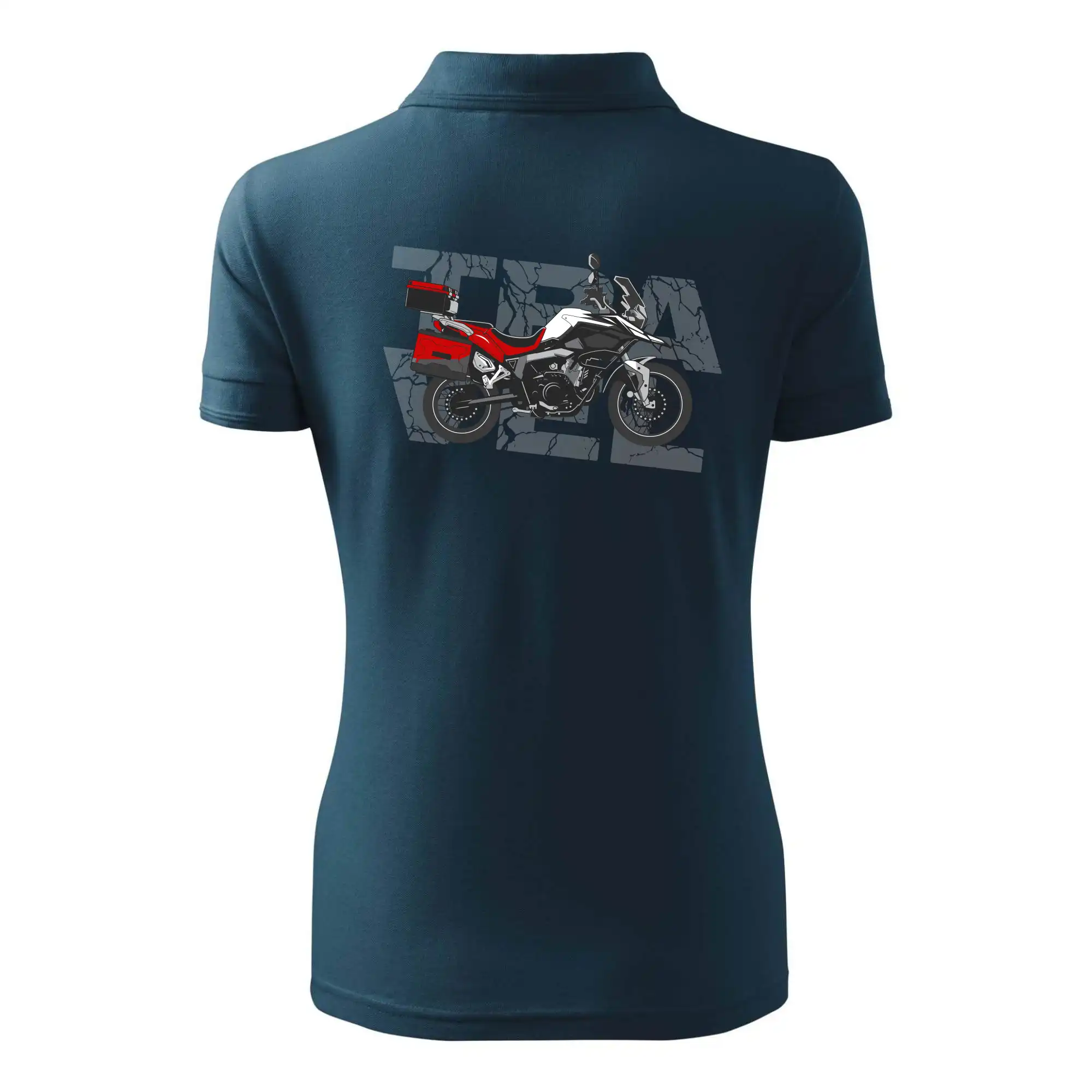 Cestovní enduro červená