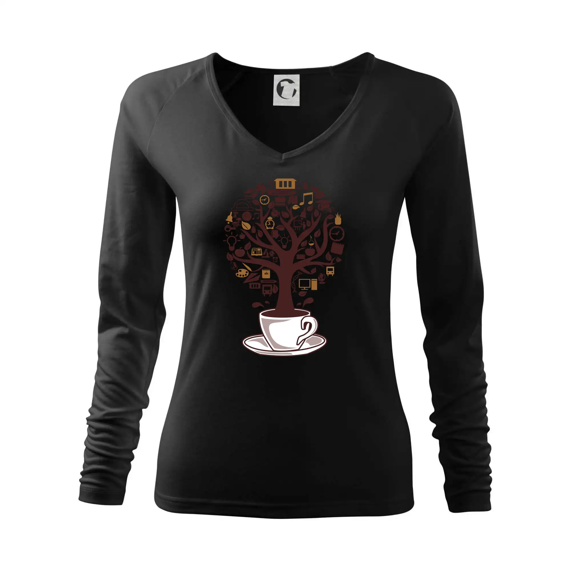 Coffee Tree parts from school icon