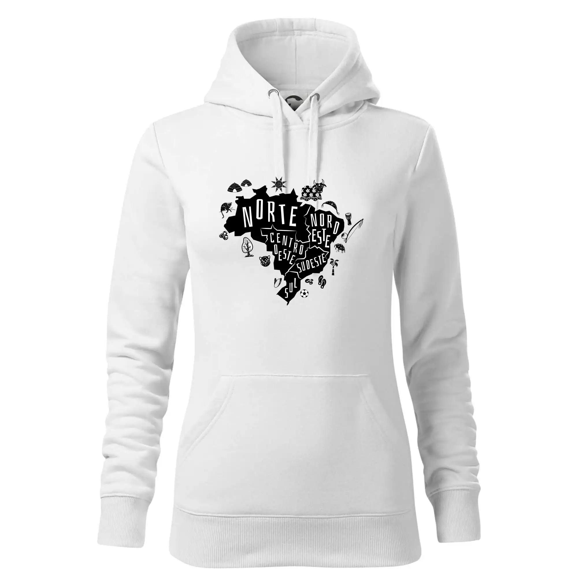 Brazílie mapa a zvyky