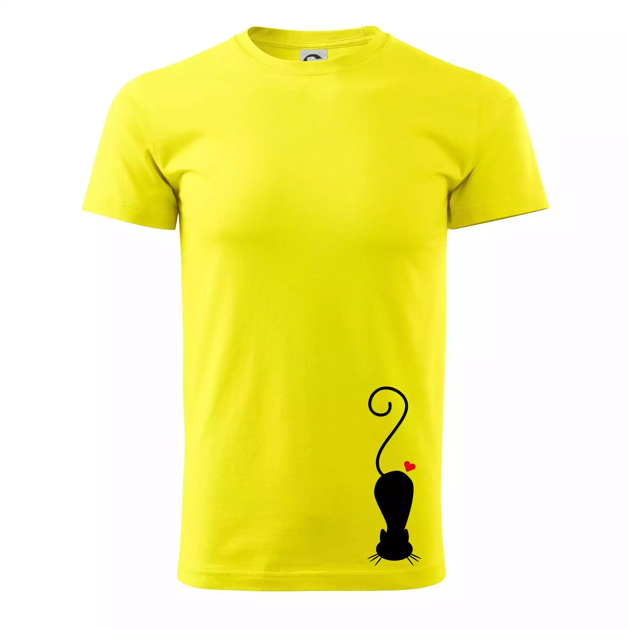 Zamilovaná kočka ležící