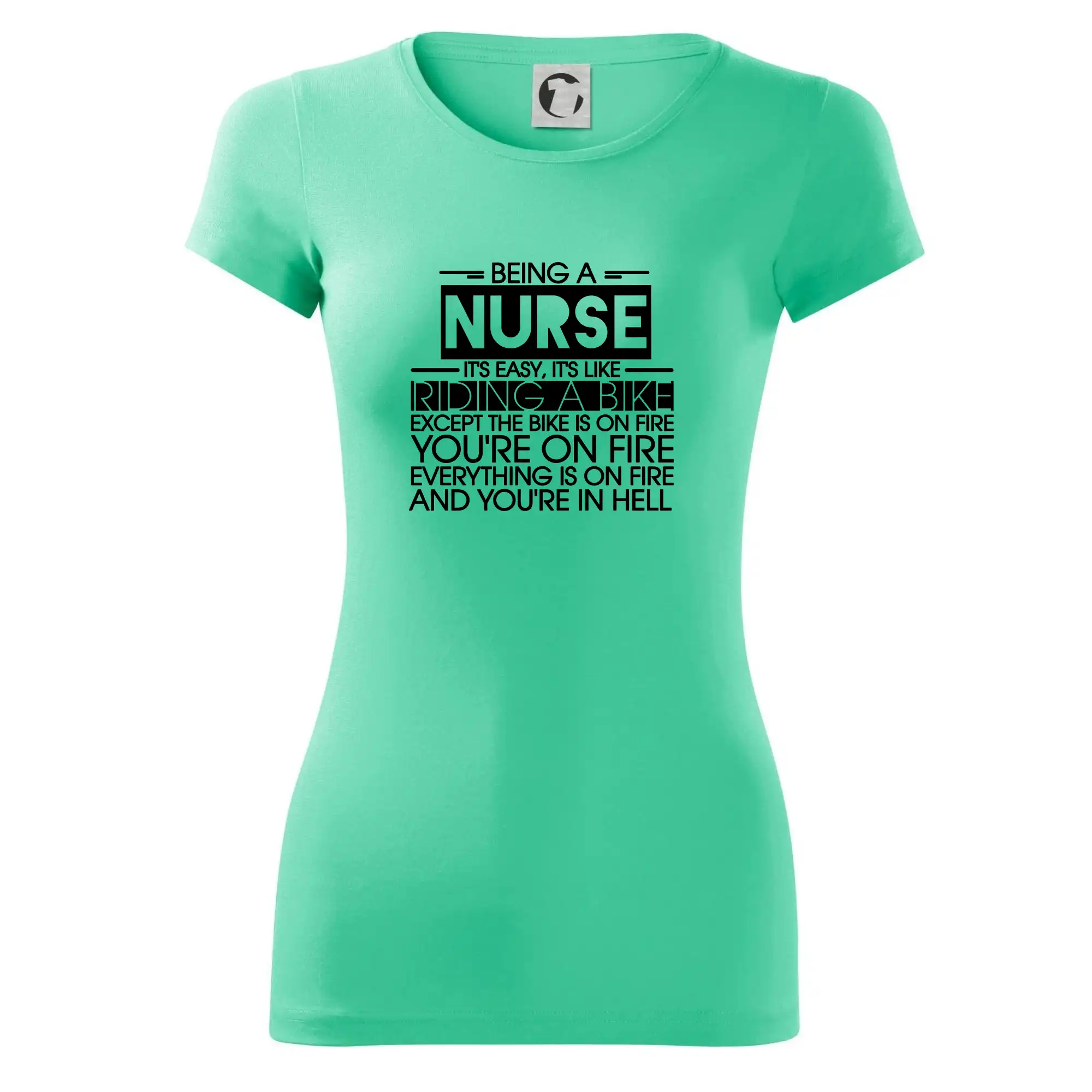 Being a nurse - bike