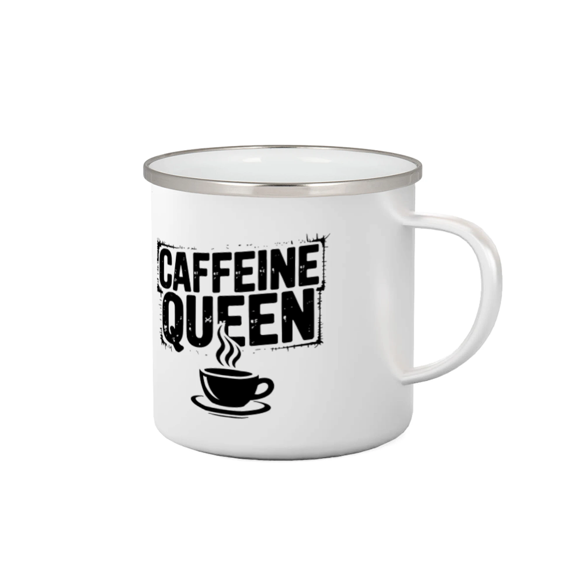 Motívy pre baristu a milovníkov kávy - Caffeine Queen - Plecháčik