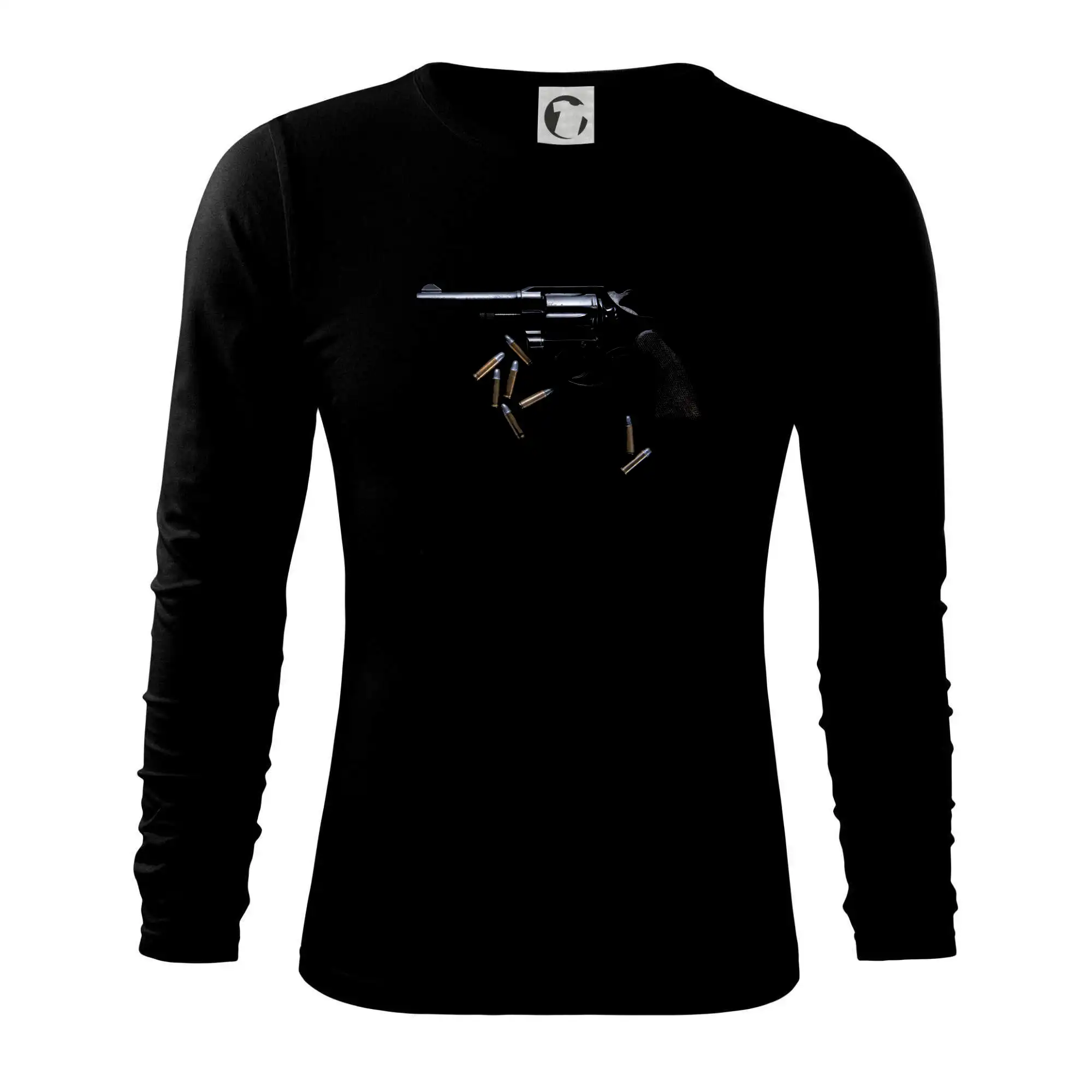 Zbraň a náboje - Tričko s dlhým rukávom FIT-T long sleeve