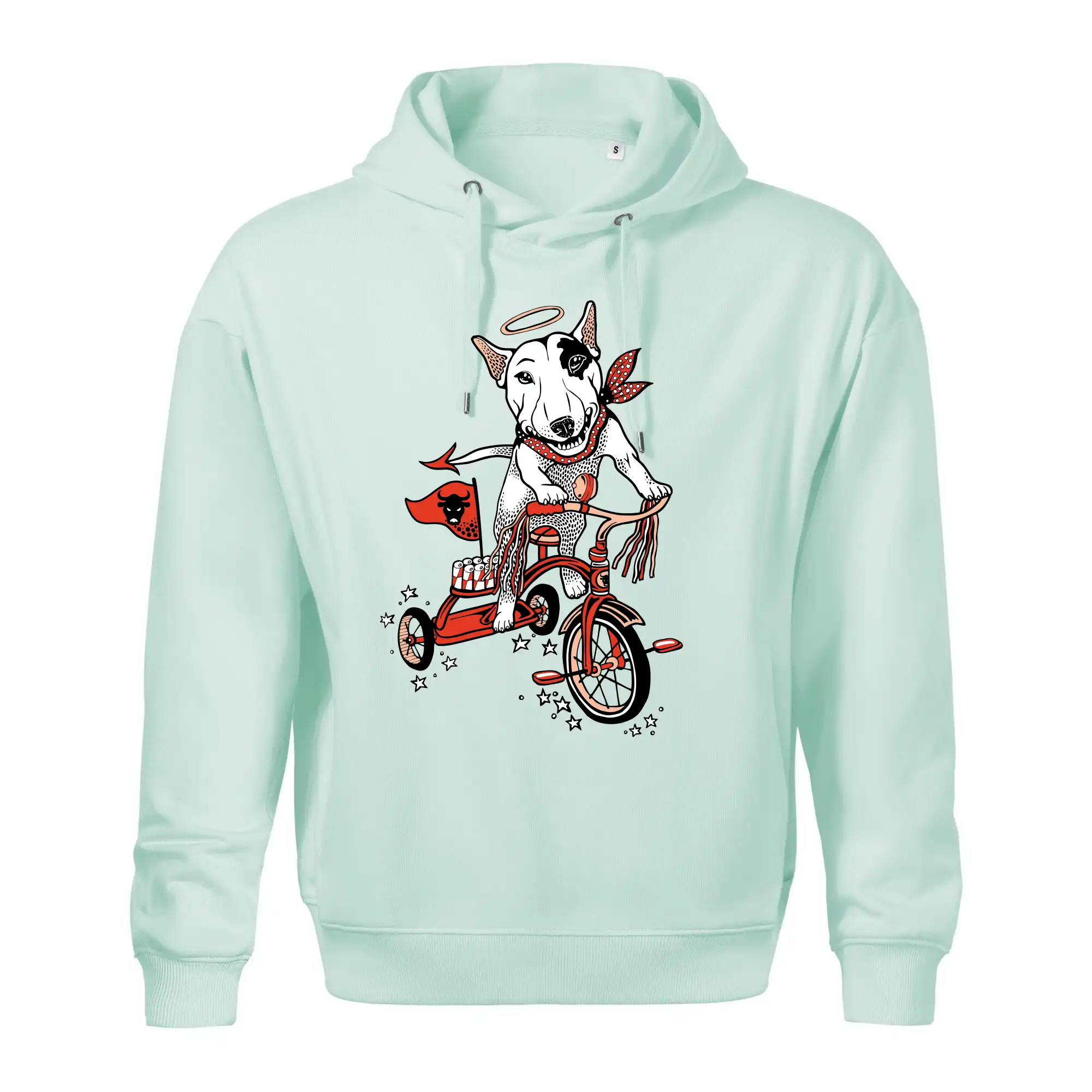 Bull terier anděl (Pecka design)