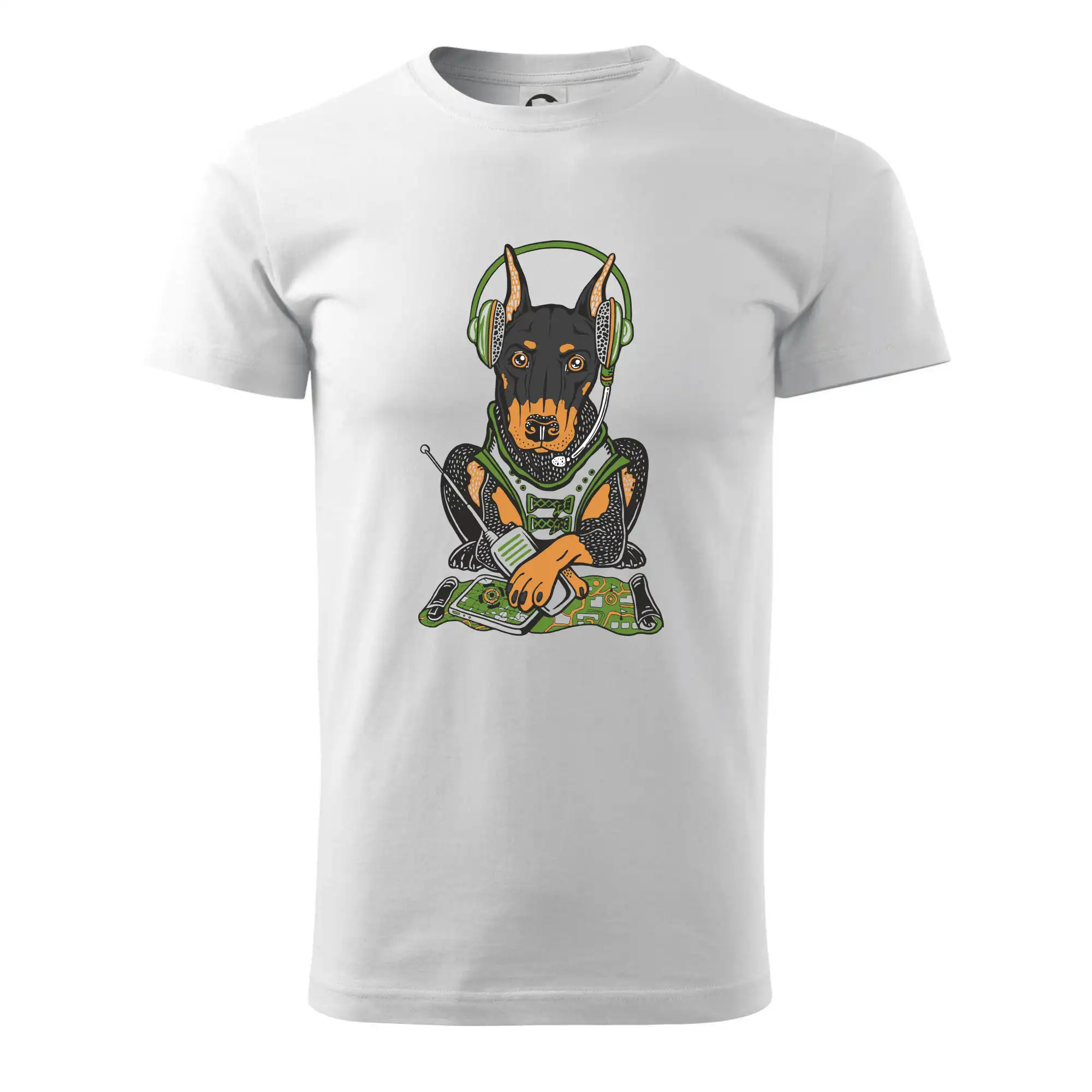 Ostatné psie plemená - Bojový doberman (Pecka design) - Klasické pánske tričko vyššej gramáže